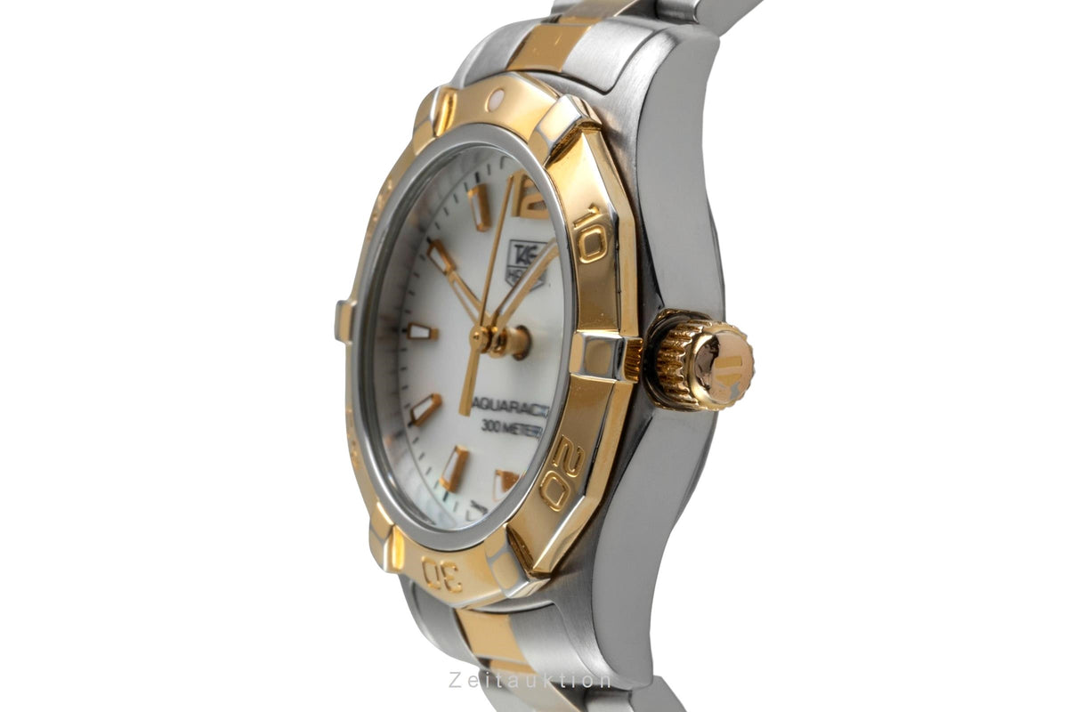 Tag Heuer Aquaracer acero / banado en oro cuarzo reloj para damas  WAF1424  [2604909]