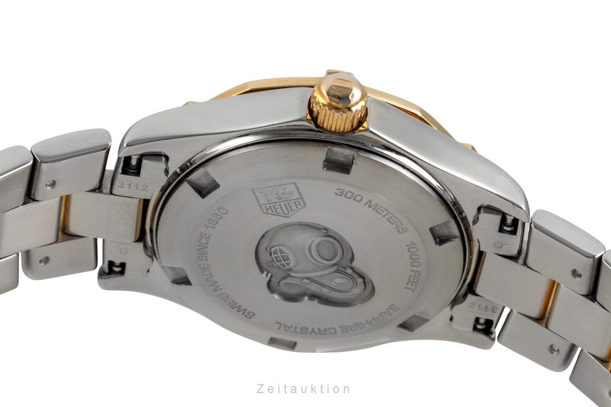 Tag Heuer Aquaracer acero / banado en oro cuarzo reloj para damas  WAF1424  [2604909]