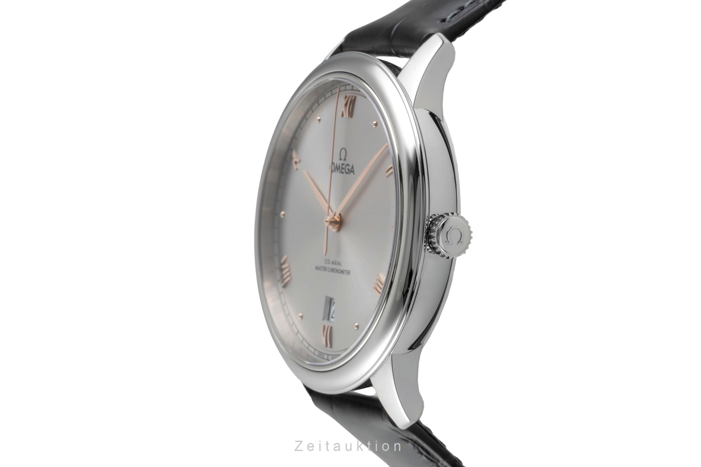Omega De Ville acero automático reloj para caballeros 434.13.40.20.06.001 LP: 5000EUR  [2604911]