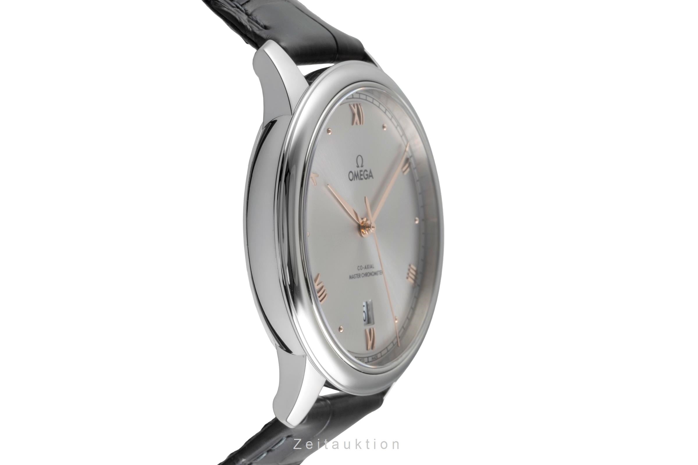 Omega De Ville acero automático reloj para caballeros 434.13.40.20.06.001 LP: 5000EUR  [2604911]