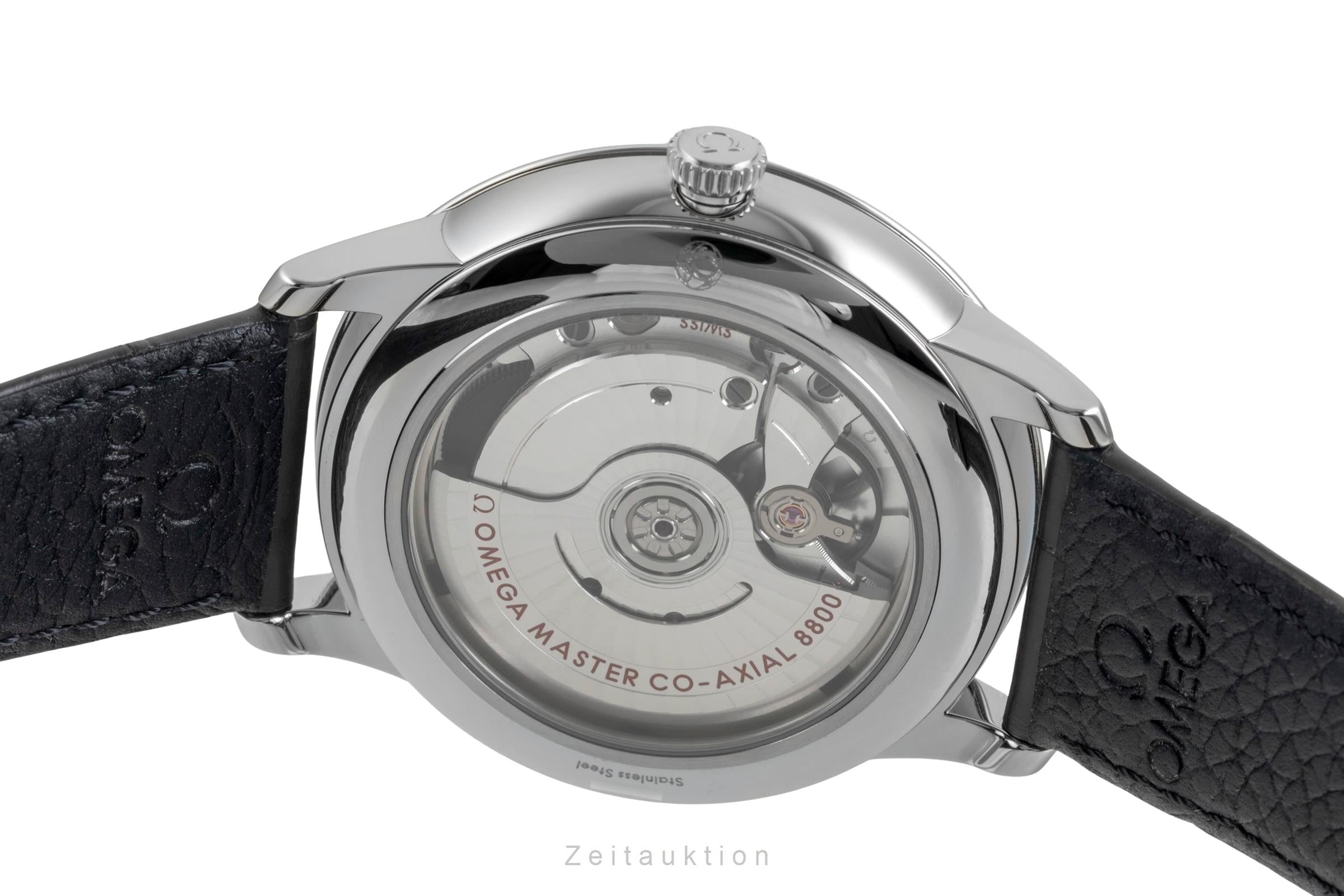 Omega De Ville acero automático reloj para caballeros 434.13.40.20.06.001 LP: 5000EUR  [2604911]