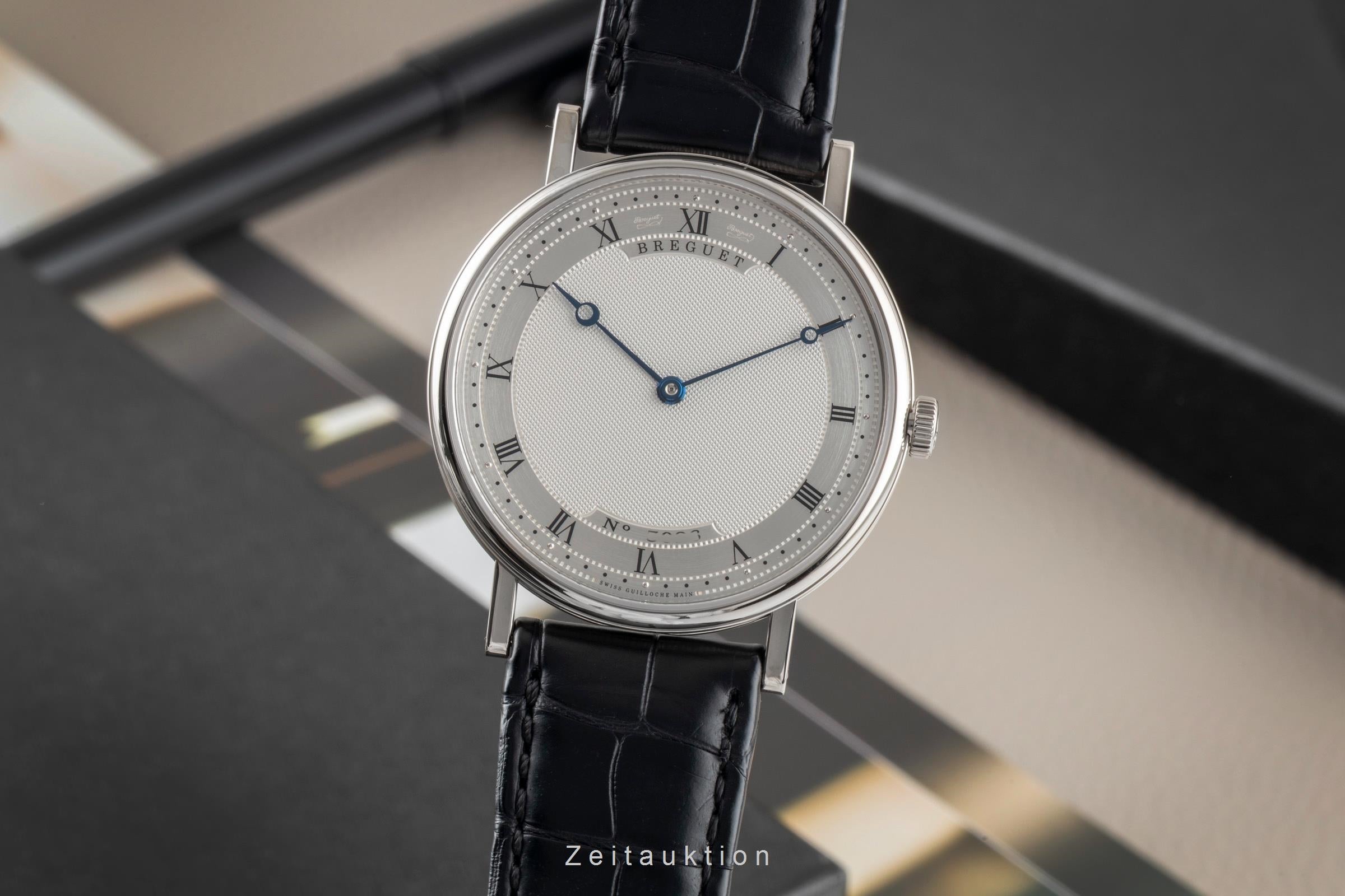 Breguet Classique oro blanco de 18 quilates automático reloj para caballeros 5157  [2604914]