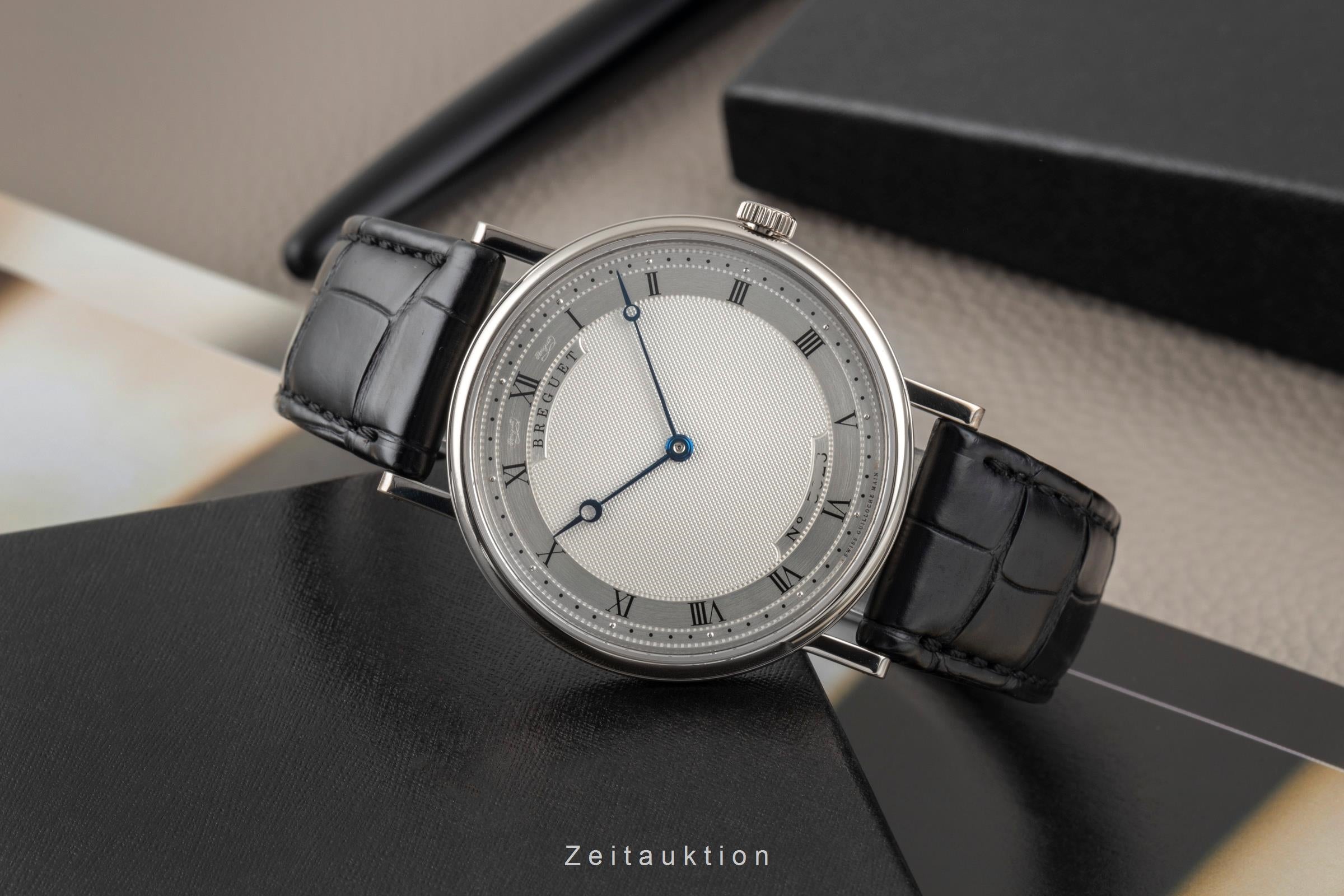 Breguet Classique oro blanco de 18 quilates automático reloj para caballeros 5157  [2604914]