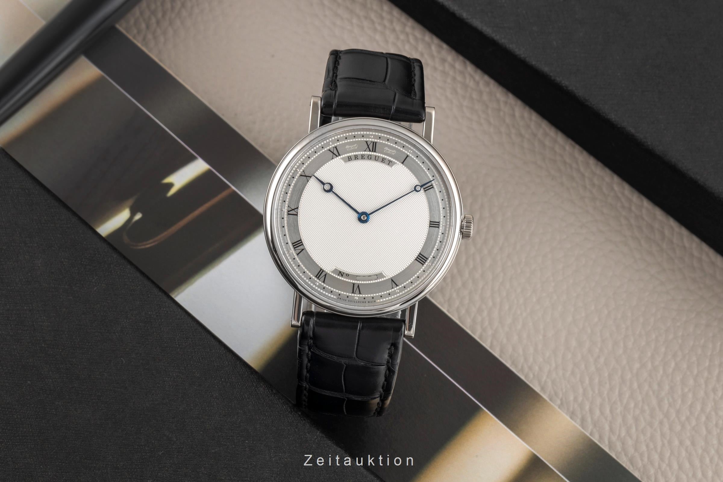 Breguet Classique oro blanco de 18 quilates automático reloj para caballeros 5157  [2604914]