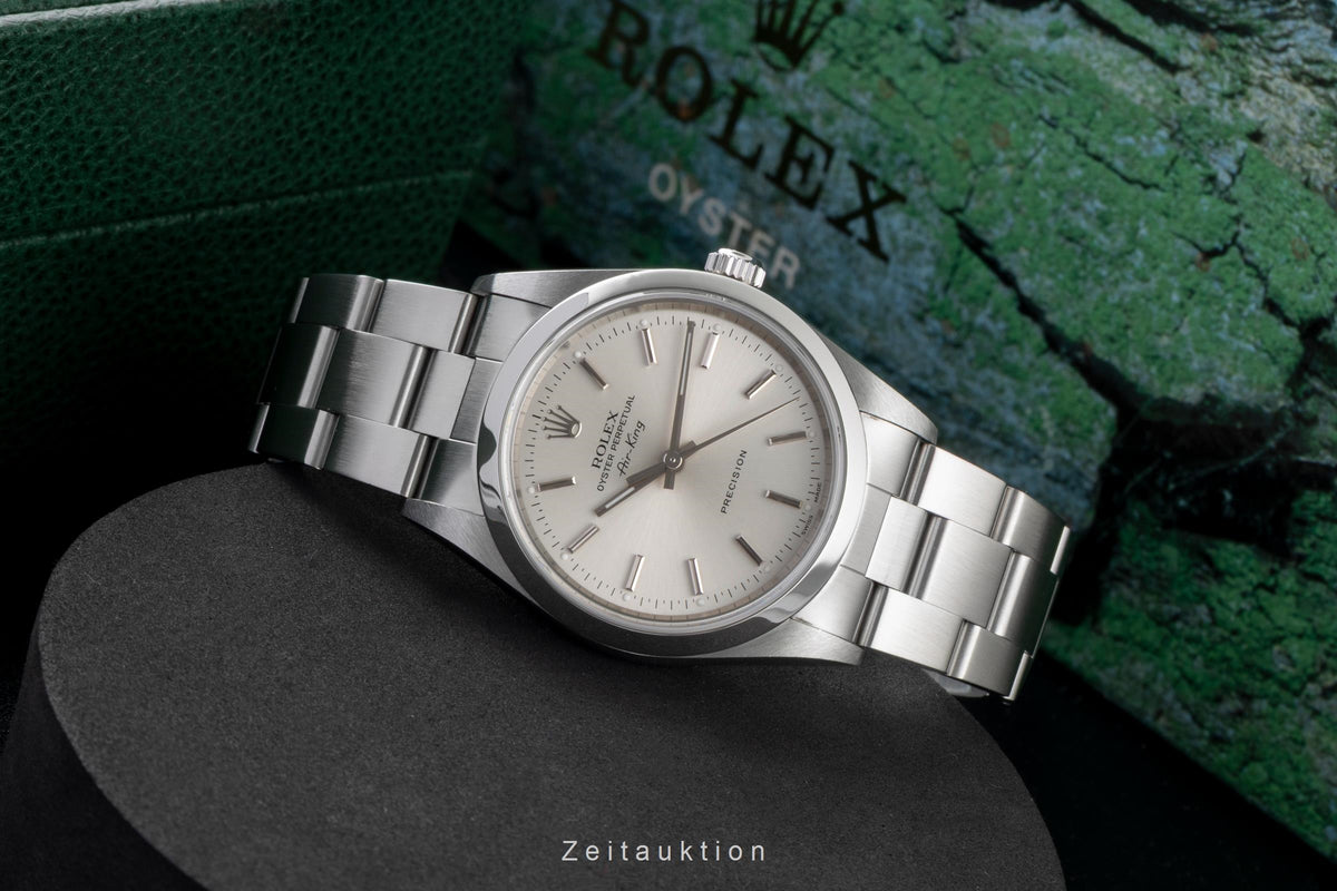 Rolex Air King steel automatic men's watch 14000  [2604915]