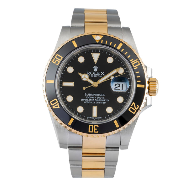 Rolex Submariner acciaio / oro automatismo orologio da uomo 116613  [2604916]