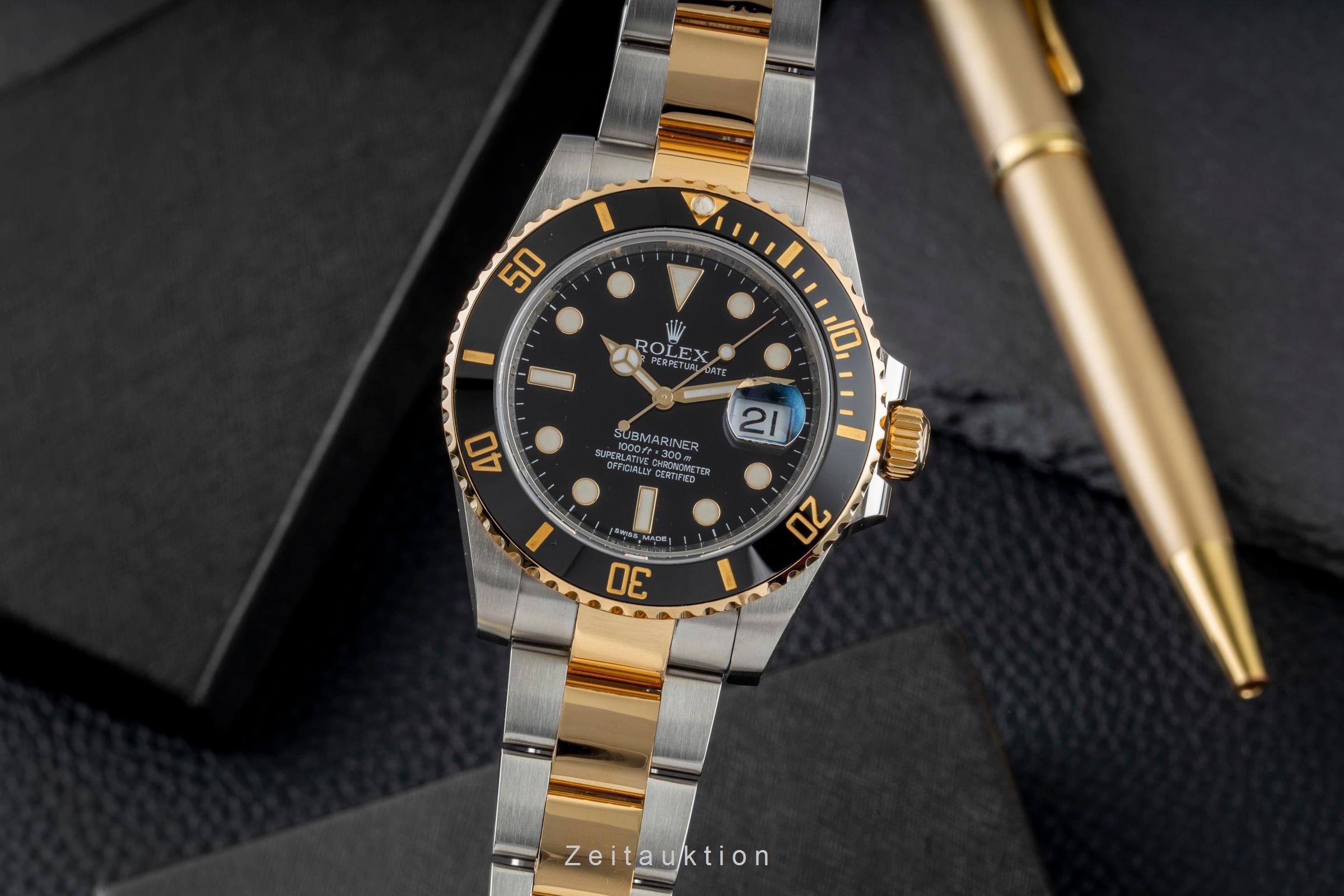 Rolex Submariner acciaio / oro automatismo orologio da uomo 116613  [2604916]