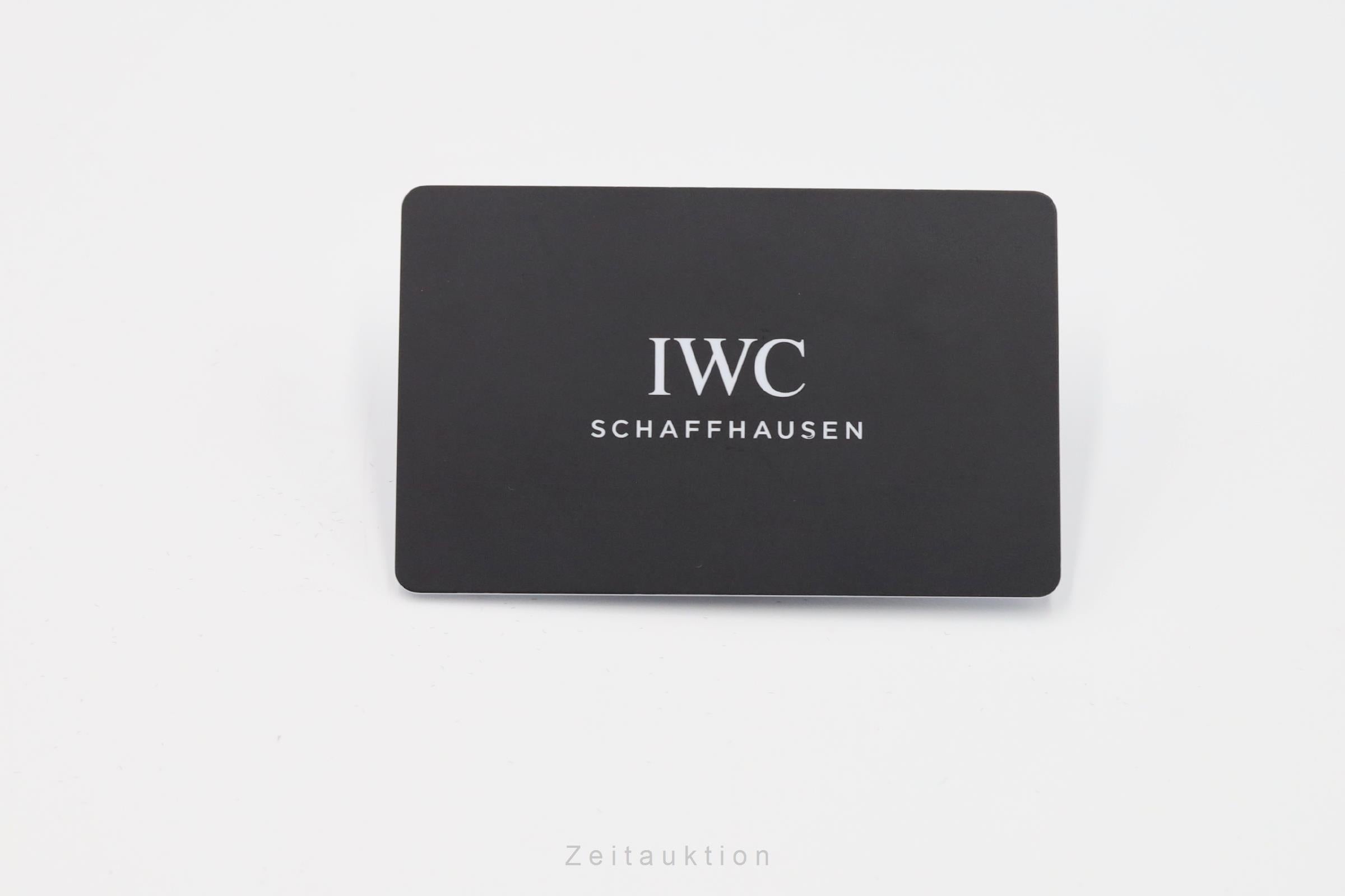 IWC Portugieser Chronograph Blue Dial Stahl Automatik Ref. IW371606 NP: 9100,- € [2604917]