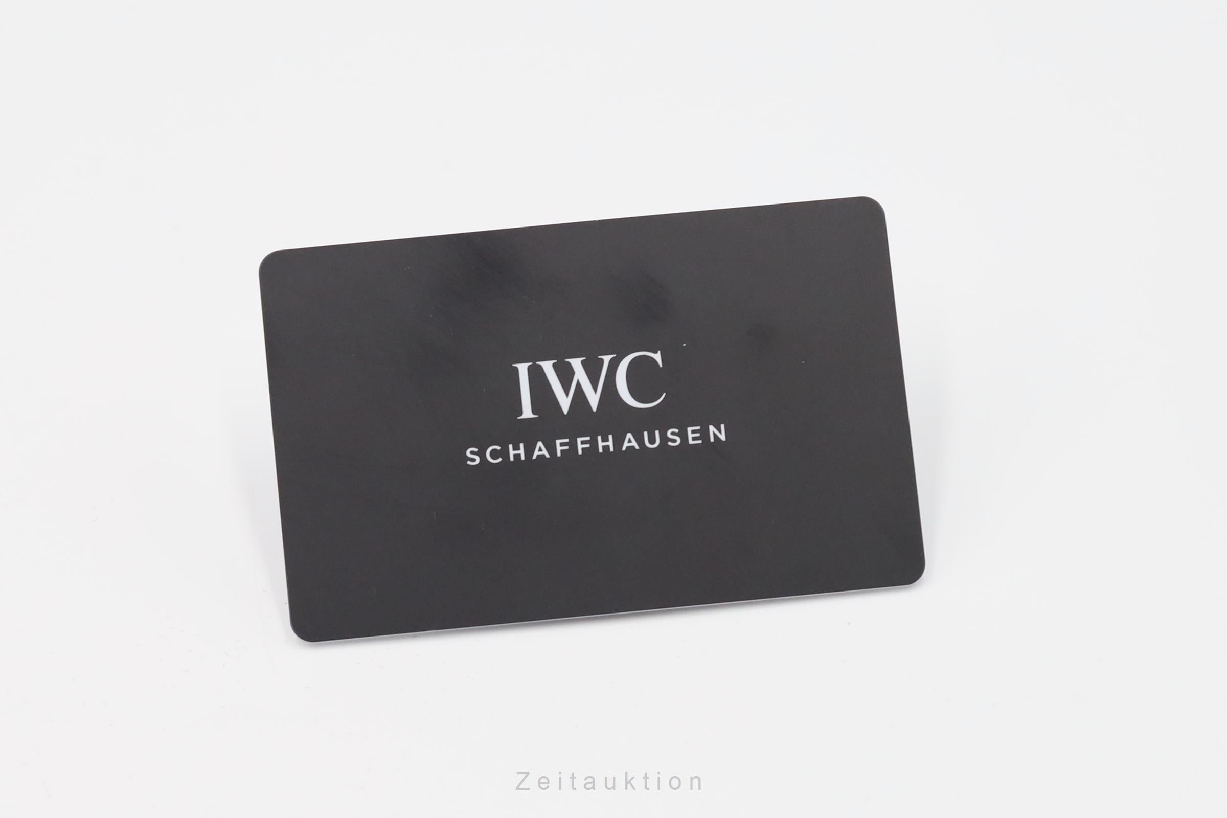IWC Portugieser Chronograph Blue Dial Stahl Automatik Ref. IW371606 NP: 9100,- € [2604918]