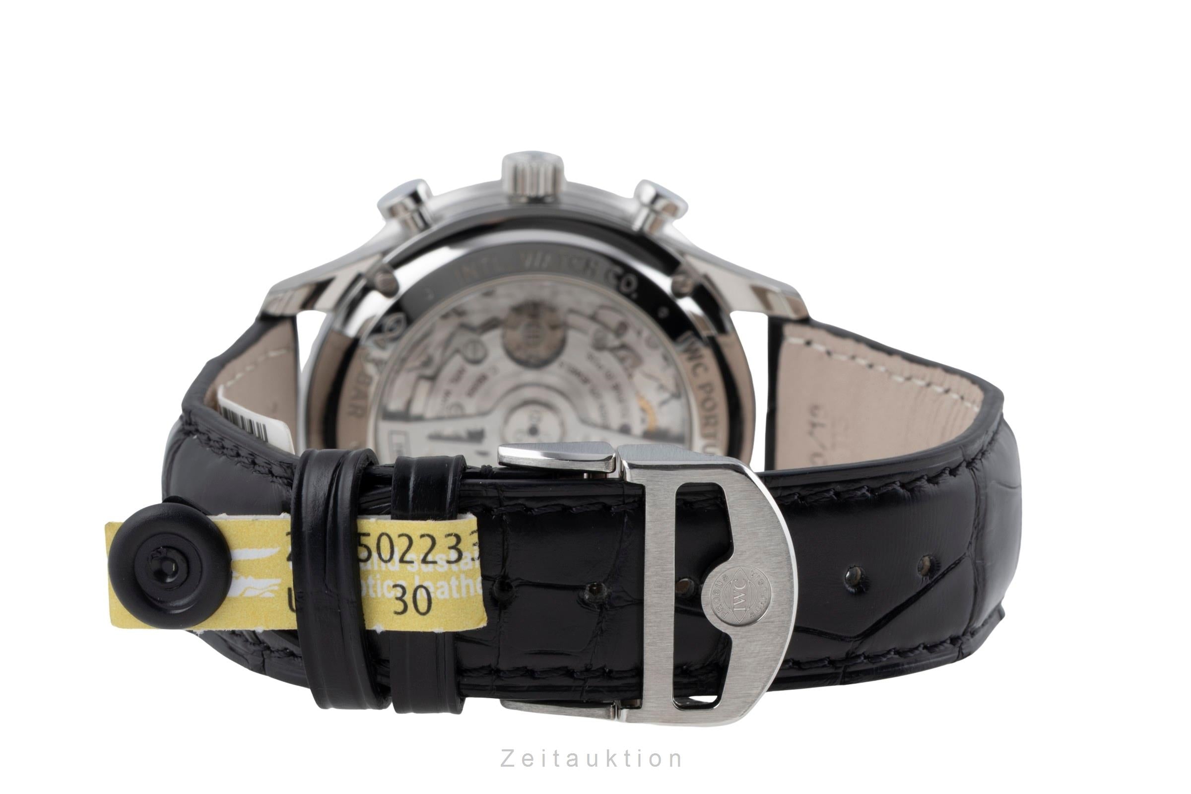 IWC Portugieser Chronograph Blue Dial Stahl Automatik Ref. IW371606 NP: 9100,- € [2604918]