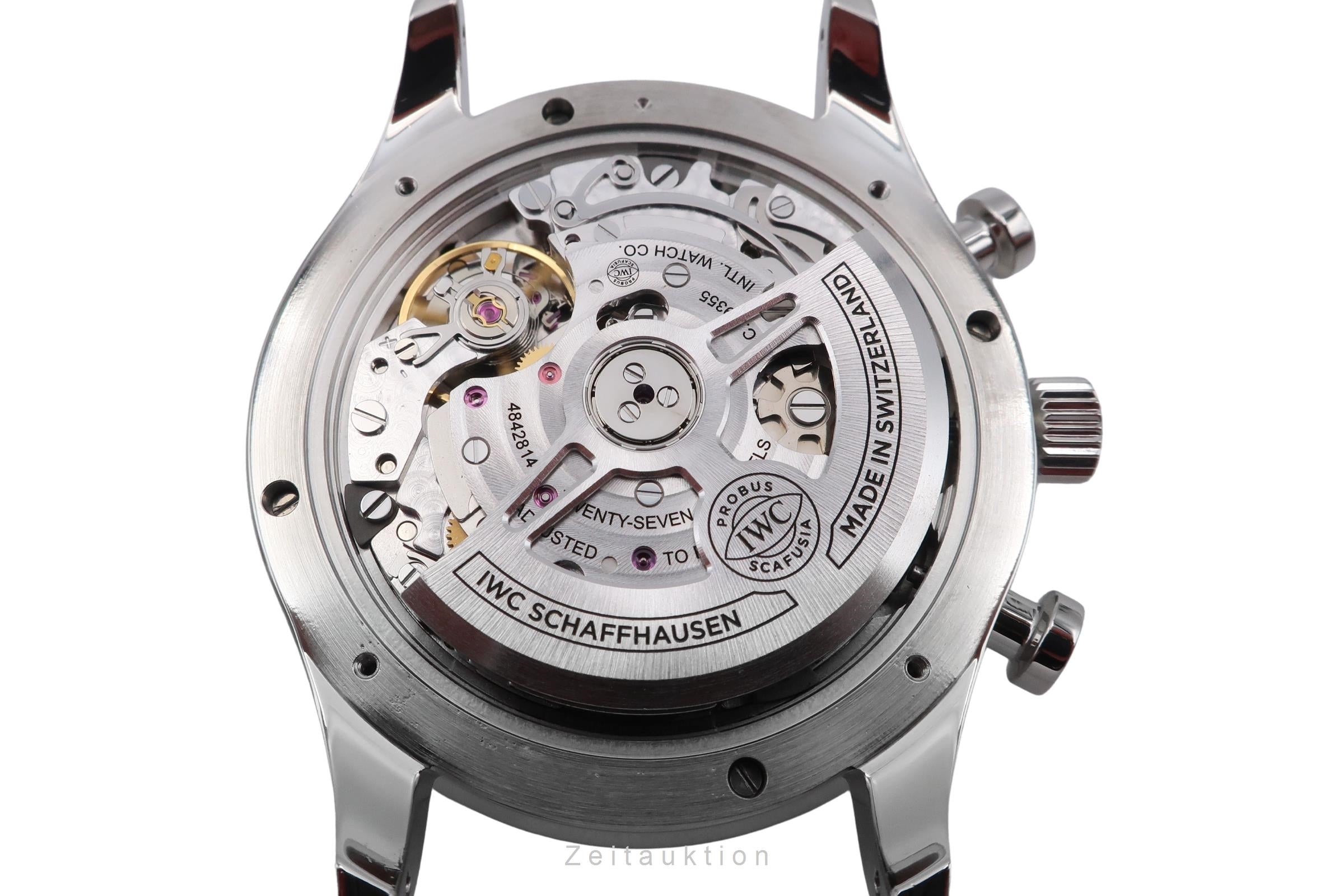 IWC Portugieser Chronograph Blue Dial Stahl Automatik Ref. IW371606 NP: 9100,- € [2604918]