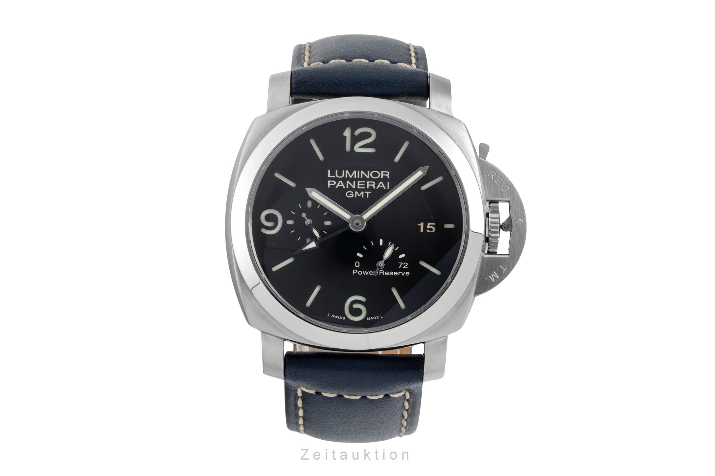 Panerai Luminor GMT acero automático reloj para caballeros PAM00321  [2604921]