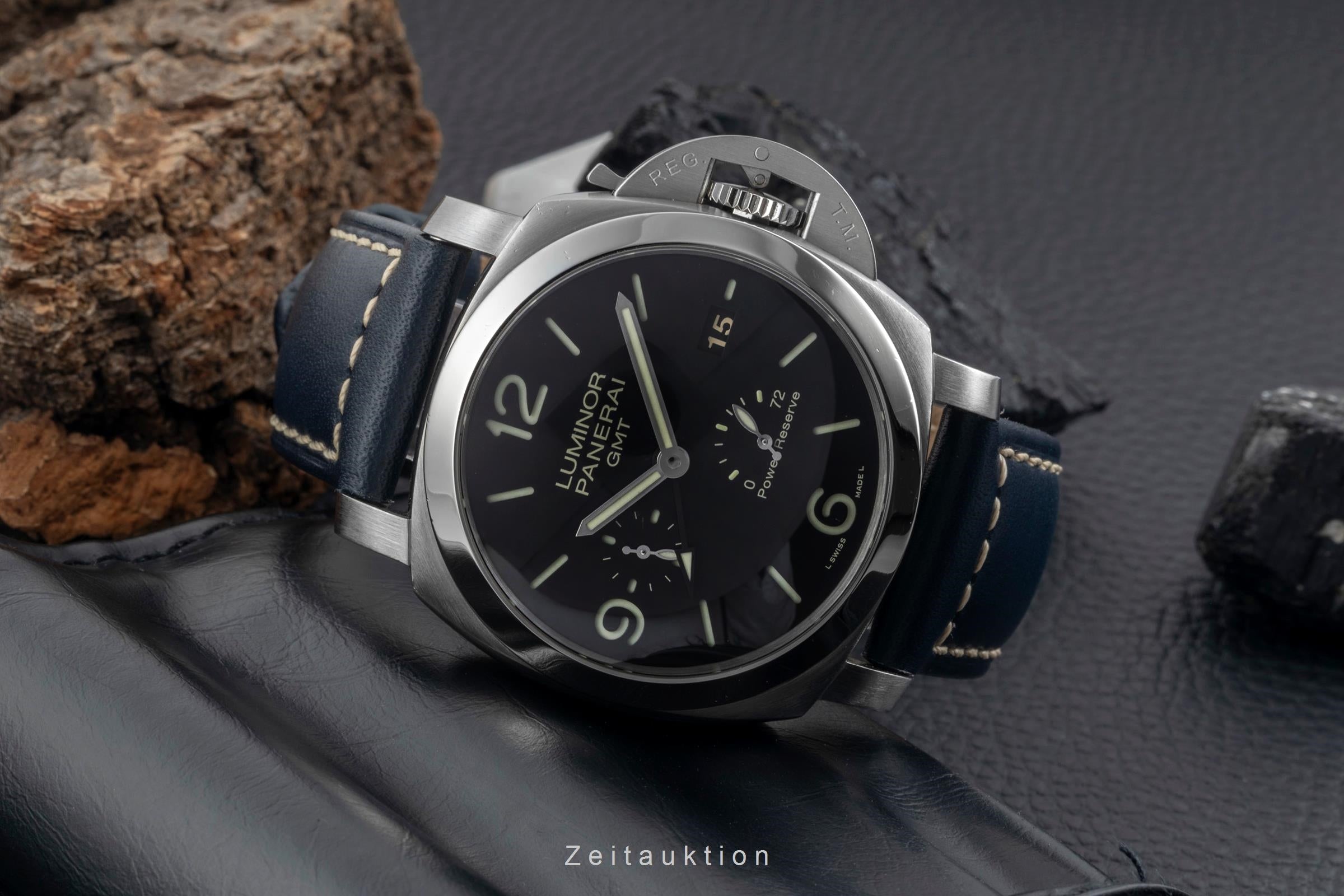 Panerai Luminor GMT acero automático reloj para caballeros PAM00321  [2604921]