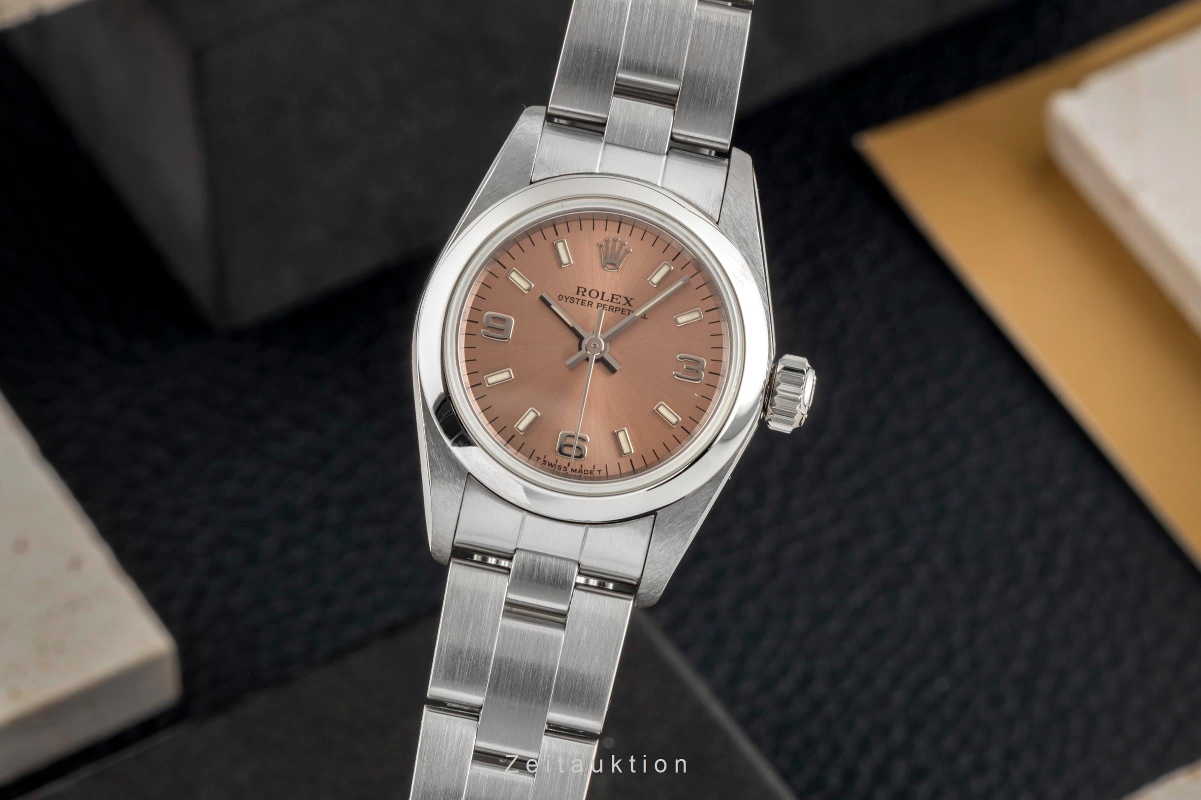 Rolex Oyster Perpetual steel automatic women's watch 67180  [2604922]