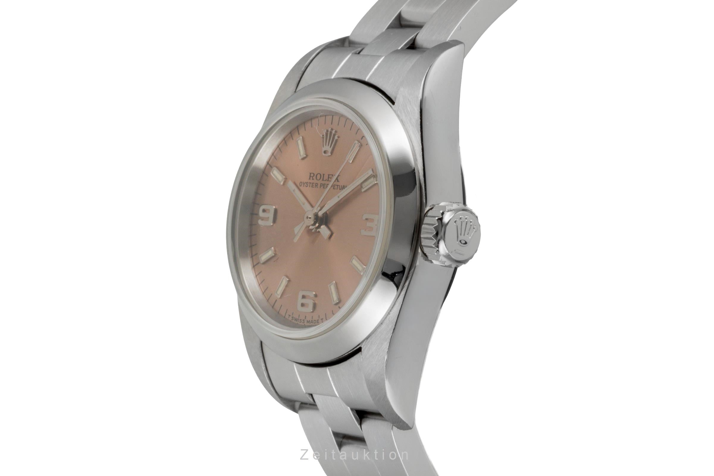 Rolex Oyster Perpetual steel automatic women's watch 67180  [2604922]