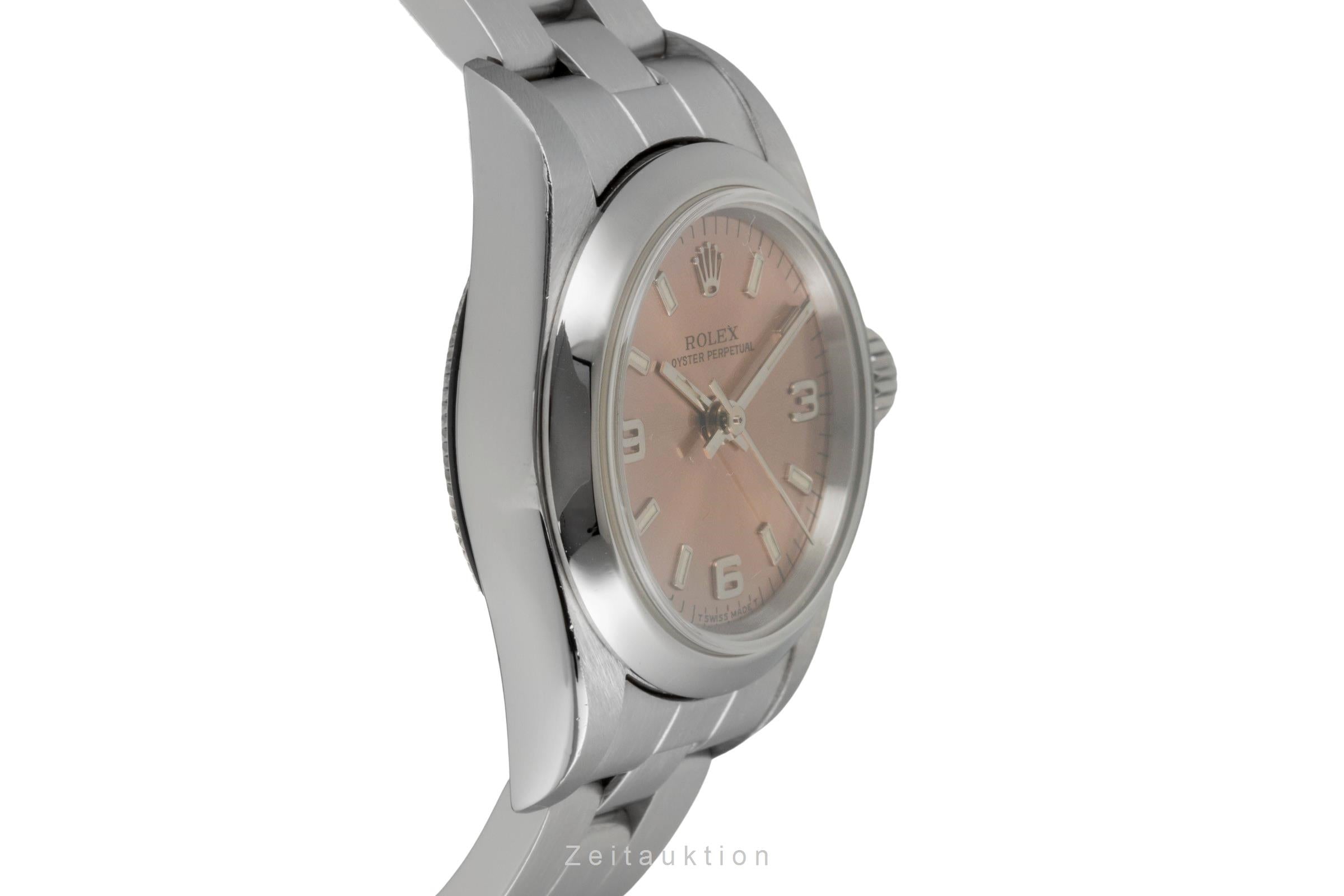Rolex Oyster Perpetual steel automatic women's watch 67180  [2604922]