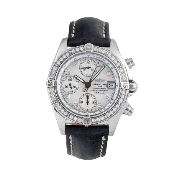 Breitling Cockpit Chronograph Stahl Automatik MOP Dial Herrenuhr Ref. A13357 [2604925]