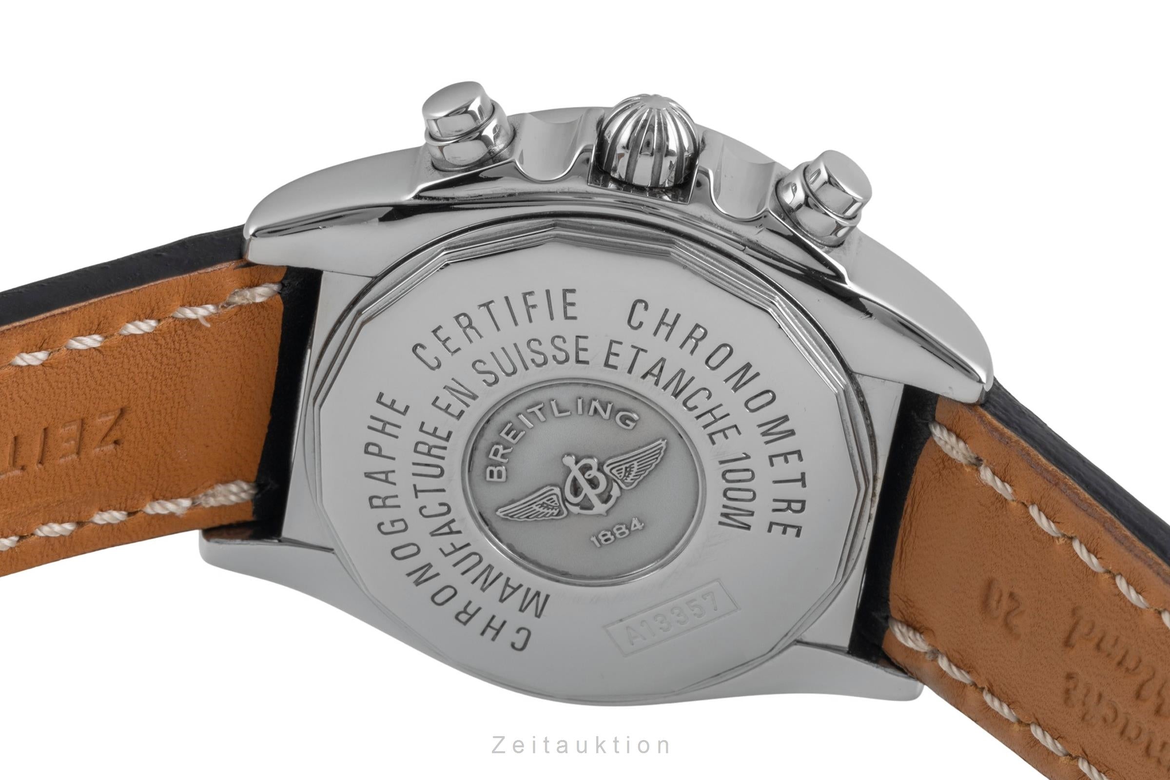 Breitling Cockpit Chronograph Stahl Automatik MOP Dial Herrenuhr Ref. A13357 [2604925]