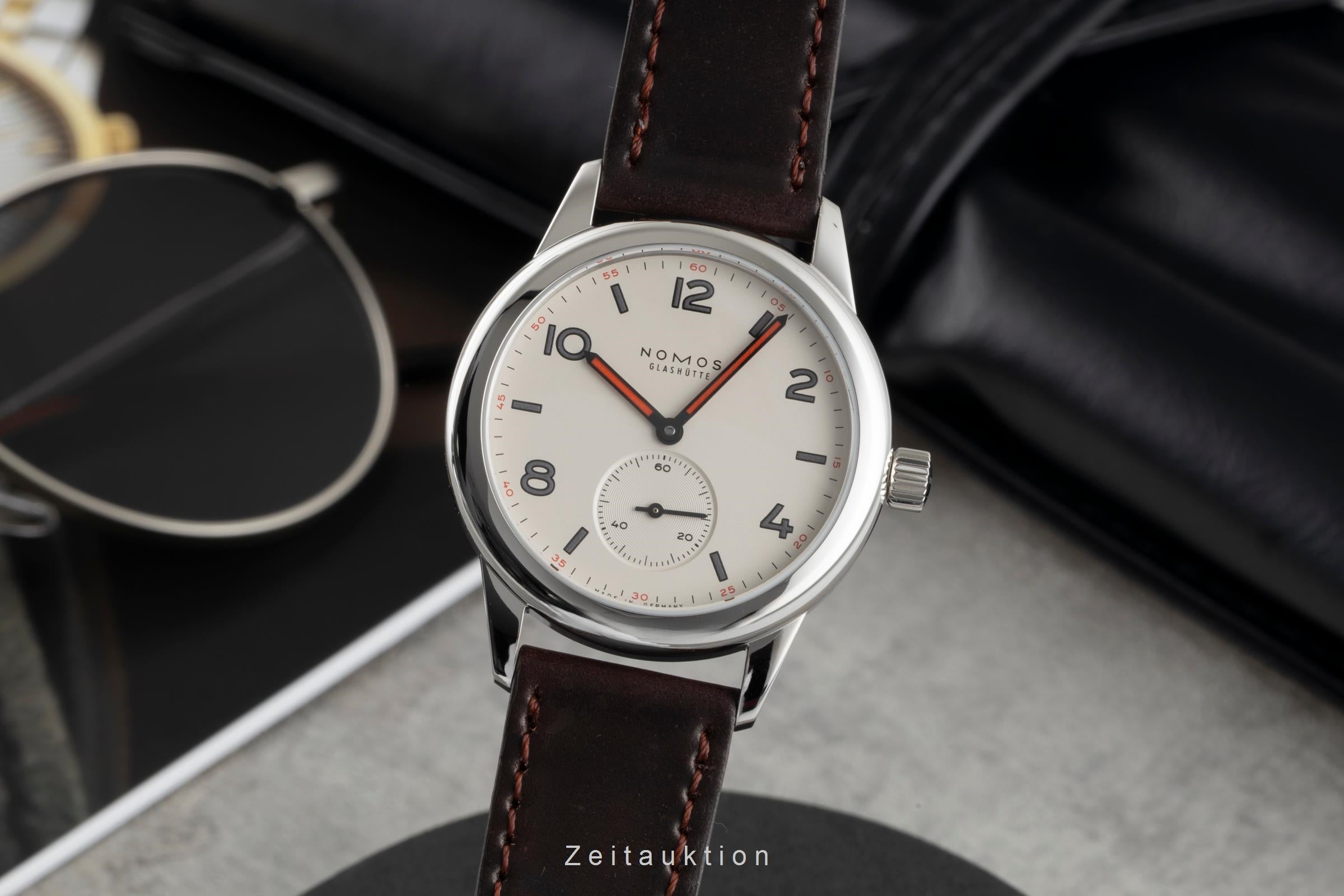 Nomos Club acciaio carica manuale orologio da uomo 701.1  [2604927]