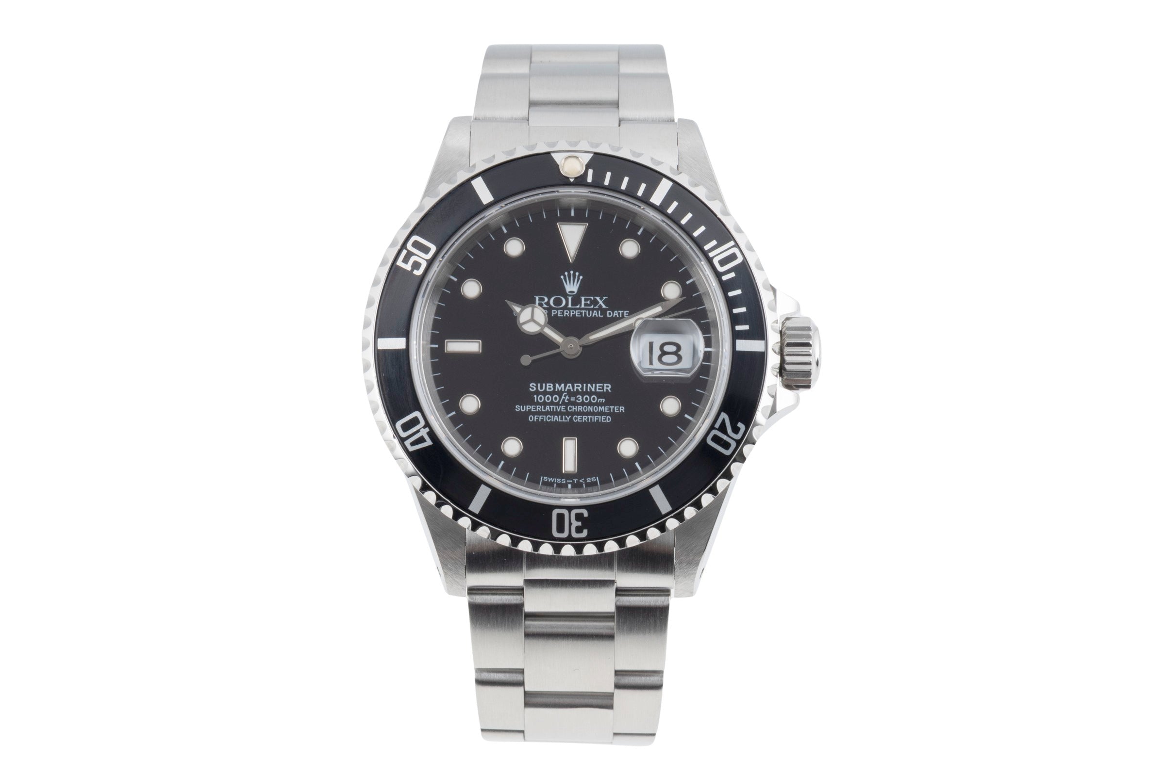 Rolex Submariner Date Oyster Edelstahl Automatik Herrenuhr Ref. 16610 T-Serie [2604930]