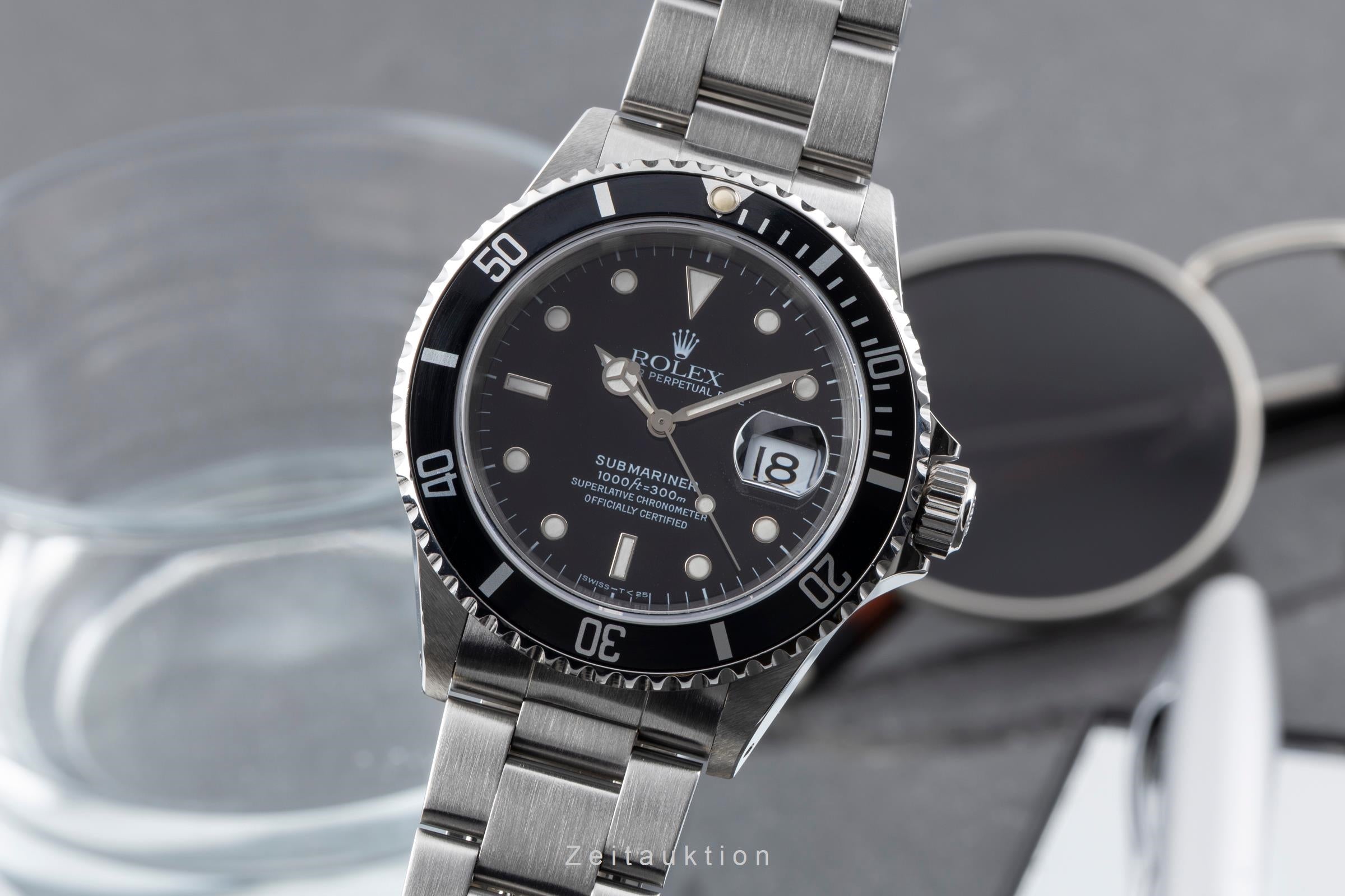 Rolex Submariner acier automatique montre pour hommes 16610  [2604930]