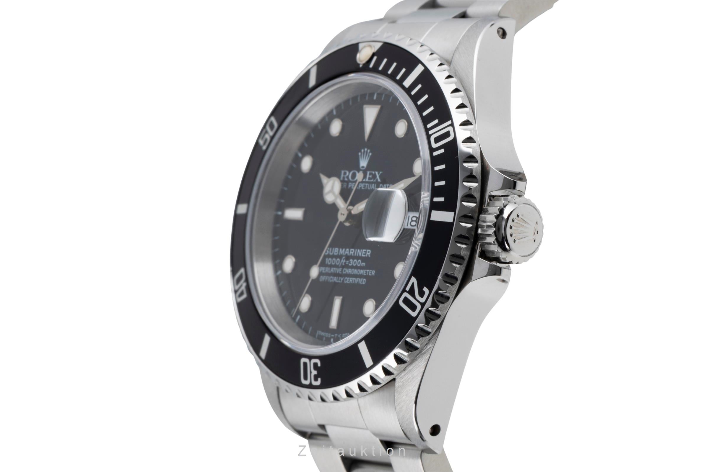 Rolex Submariner acier automatique montre pour hommes 16610  [2604930]