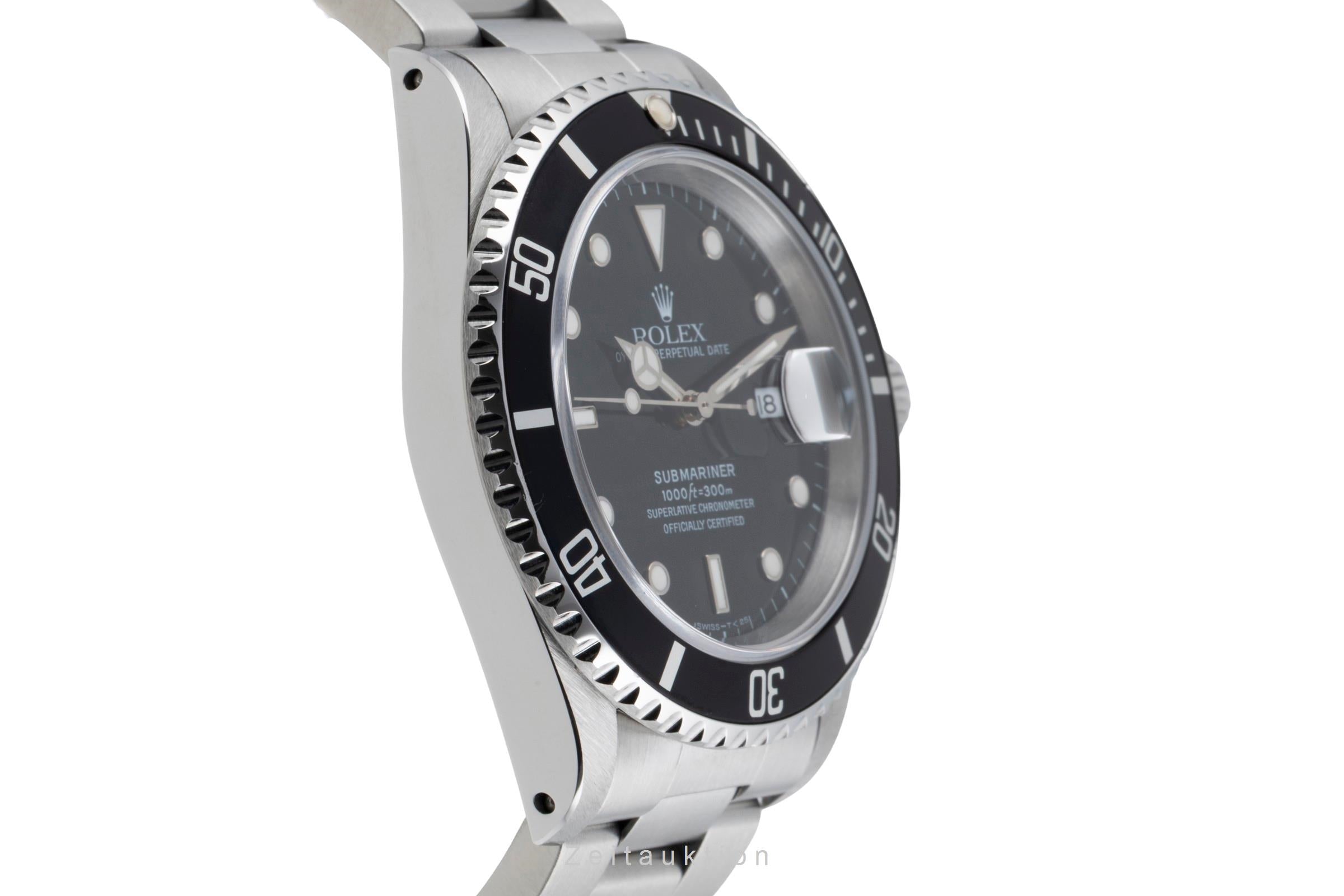 Rolex Submariner acier automatique montre pour hommes 16610  [2604930]