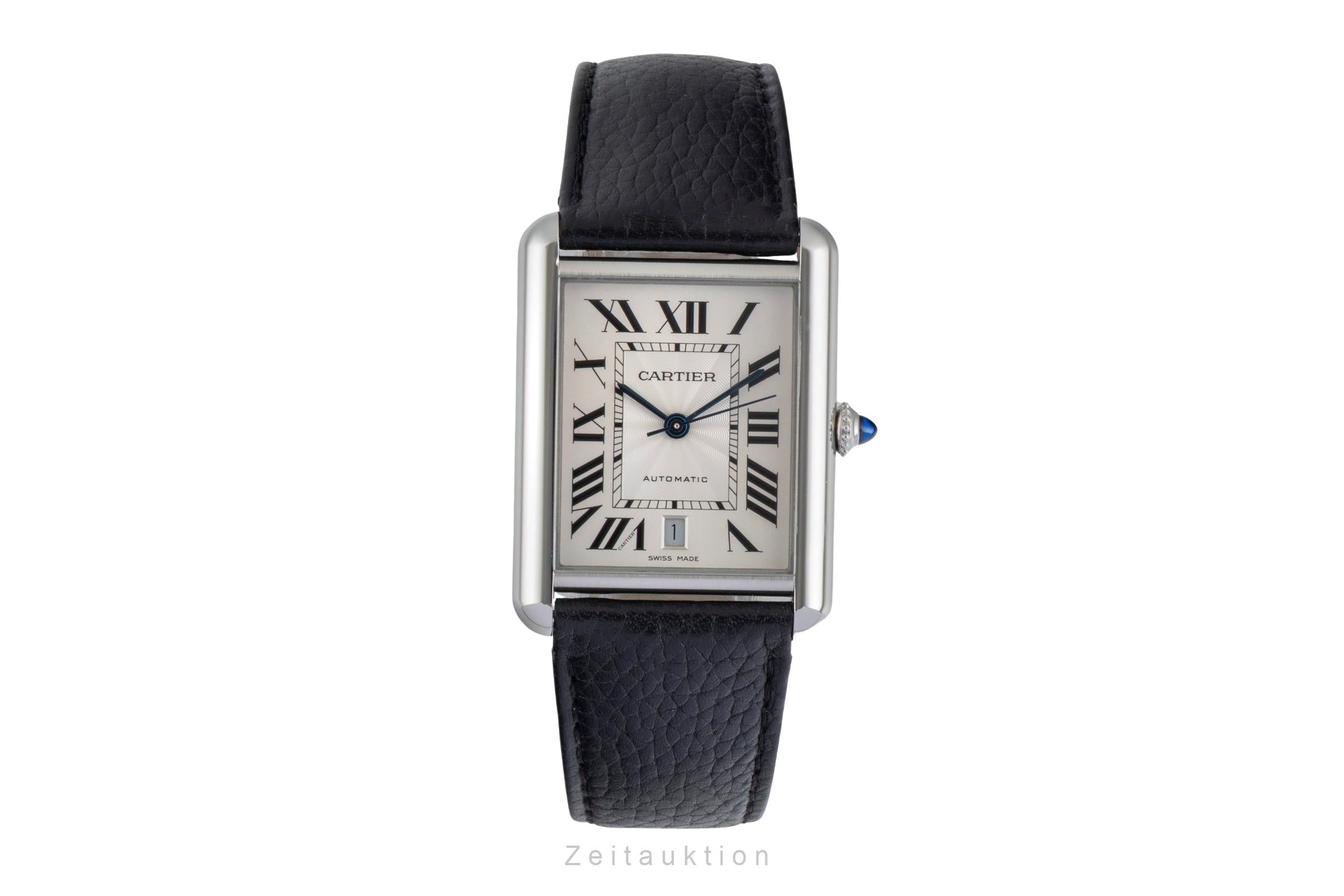 Cartier Tank acciaio automatismo orologio da uomo WSTA0040  [2604933]
