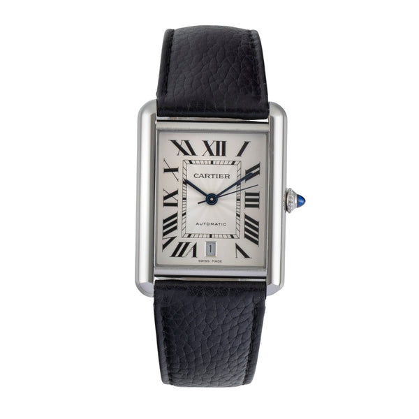 Cartier Tank acciaio automatismo orologio da uomo WSTA0040  [2604933]