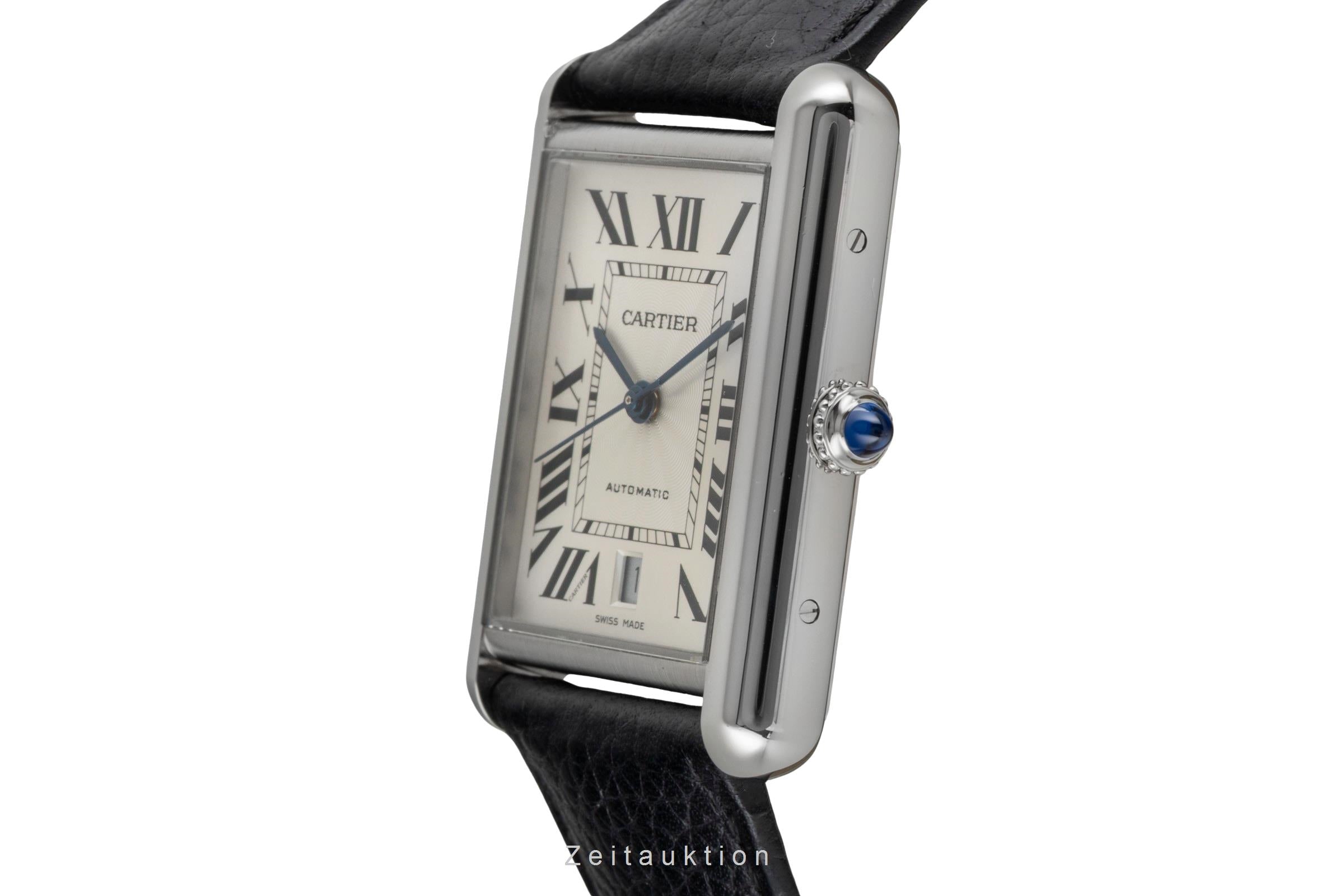 Cartier Tank acciaio automatismo orologio da uomo WSTA0040  [2604933]