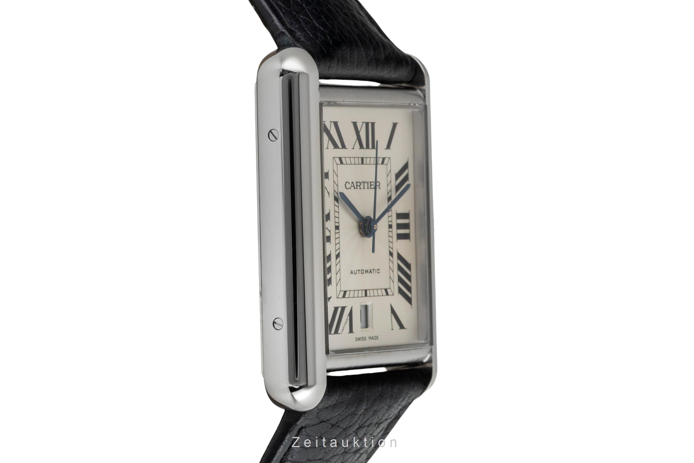 Cartier Tank acciaio automatismo orologio da uomo WSTA0040  [2604933]
