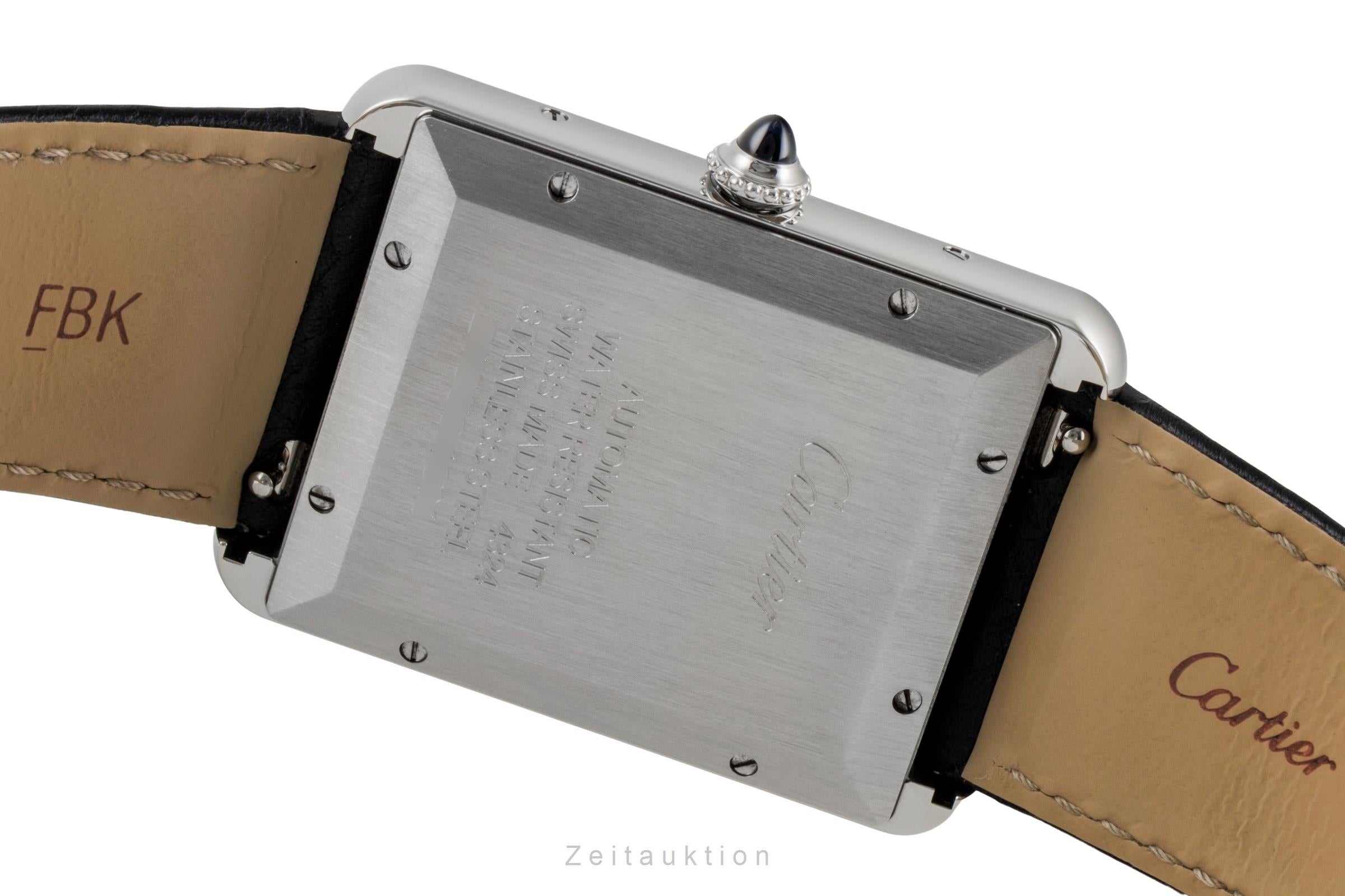 Cartier Tank acciaio automatismo orologio da uomo WSTA0040  [2604933]
