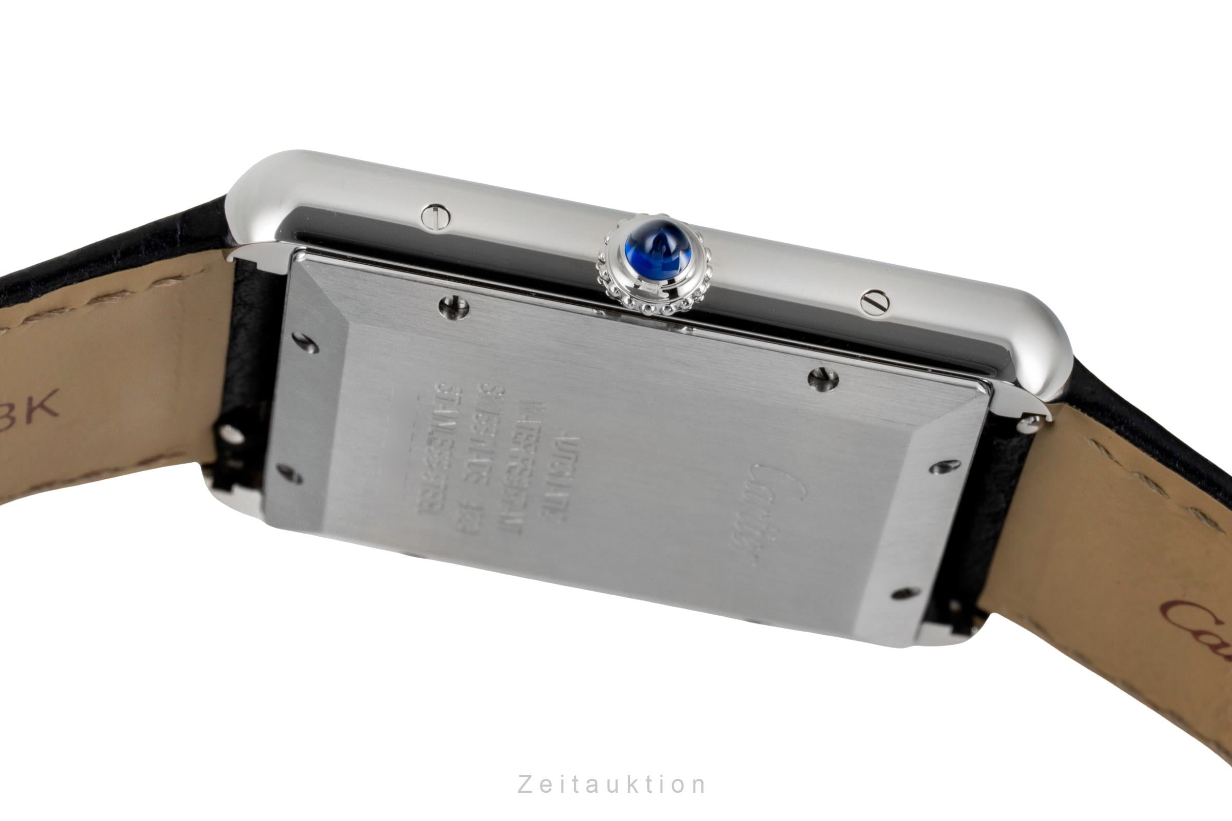 Cartier Tank acciaio automatismo orologio da uomo WSTA0040  [2604933]
