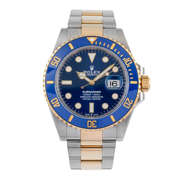 Rolex Submariner acciaio / oro automatismo orologio da uomo 126613LB  [2604934]