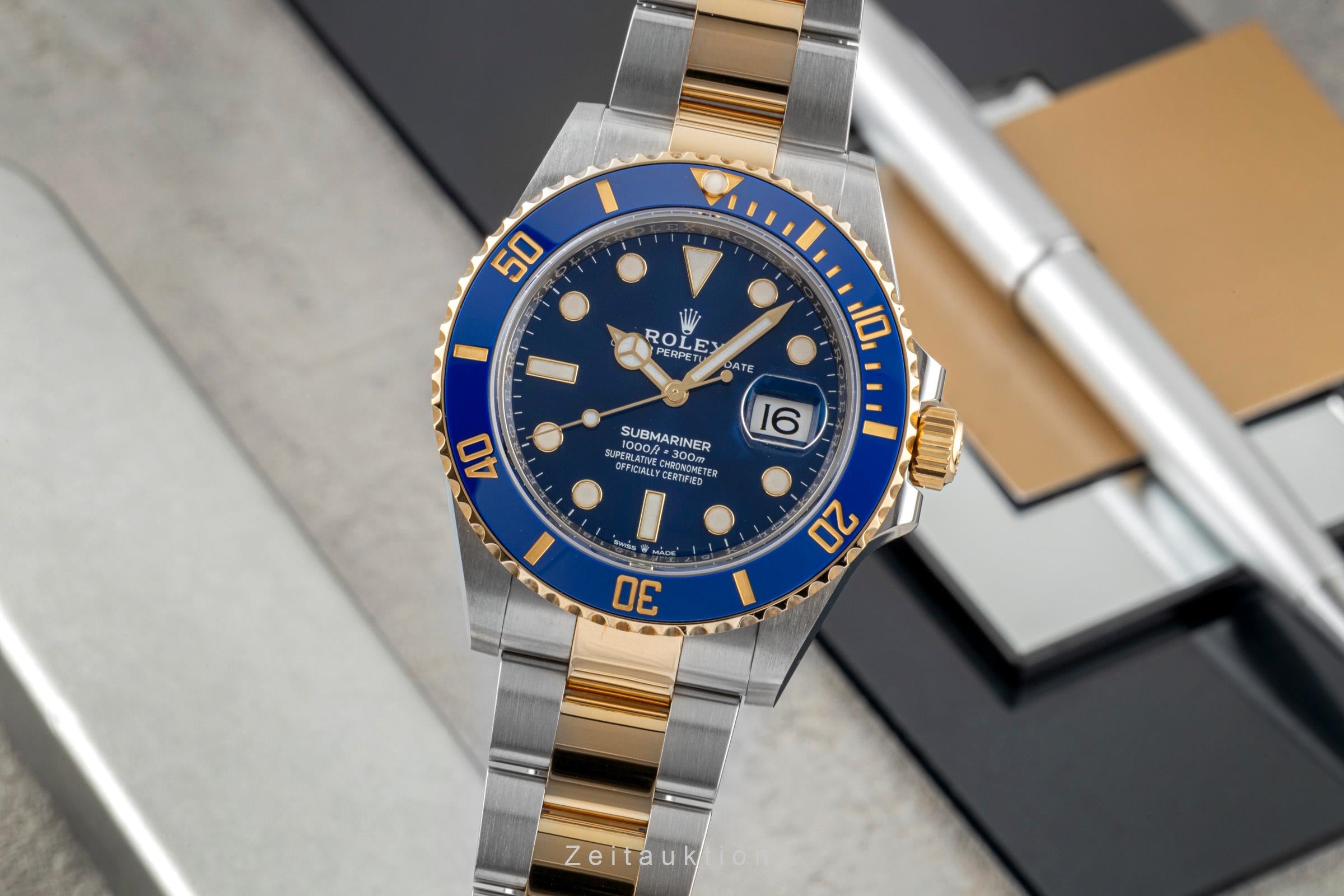 Rolex Submariner acciaio / oro automatismo orologio da uomo 126613LB  [2604934]