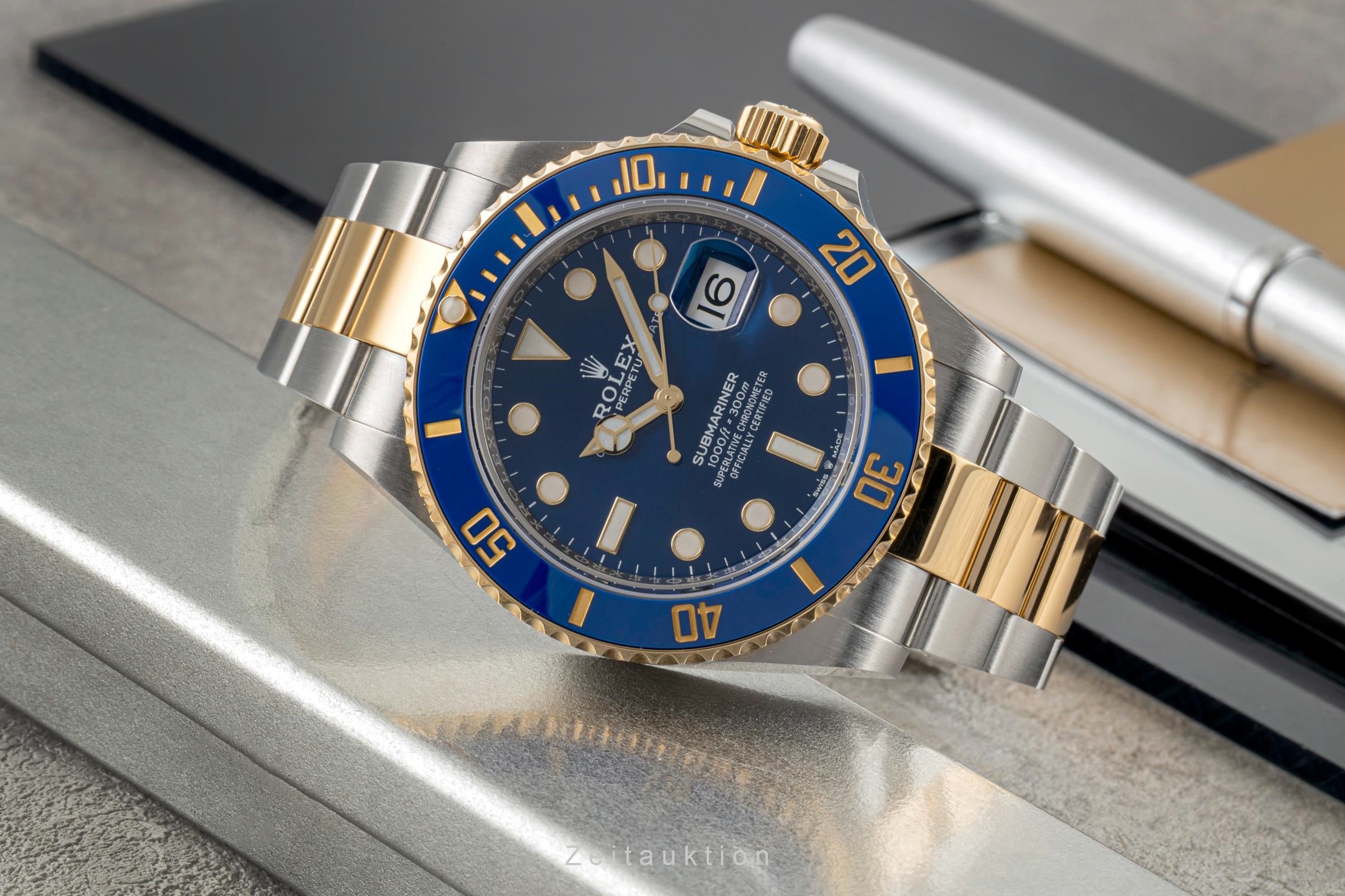 Rolex Submariner acciaio / oro automatismo orologio da uomo 126613LB  [2604934]