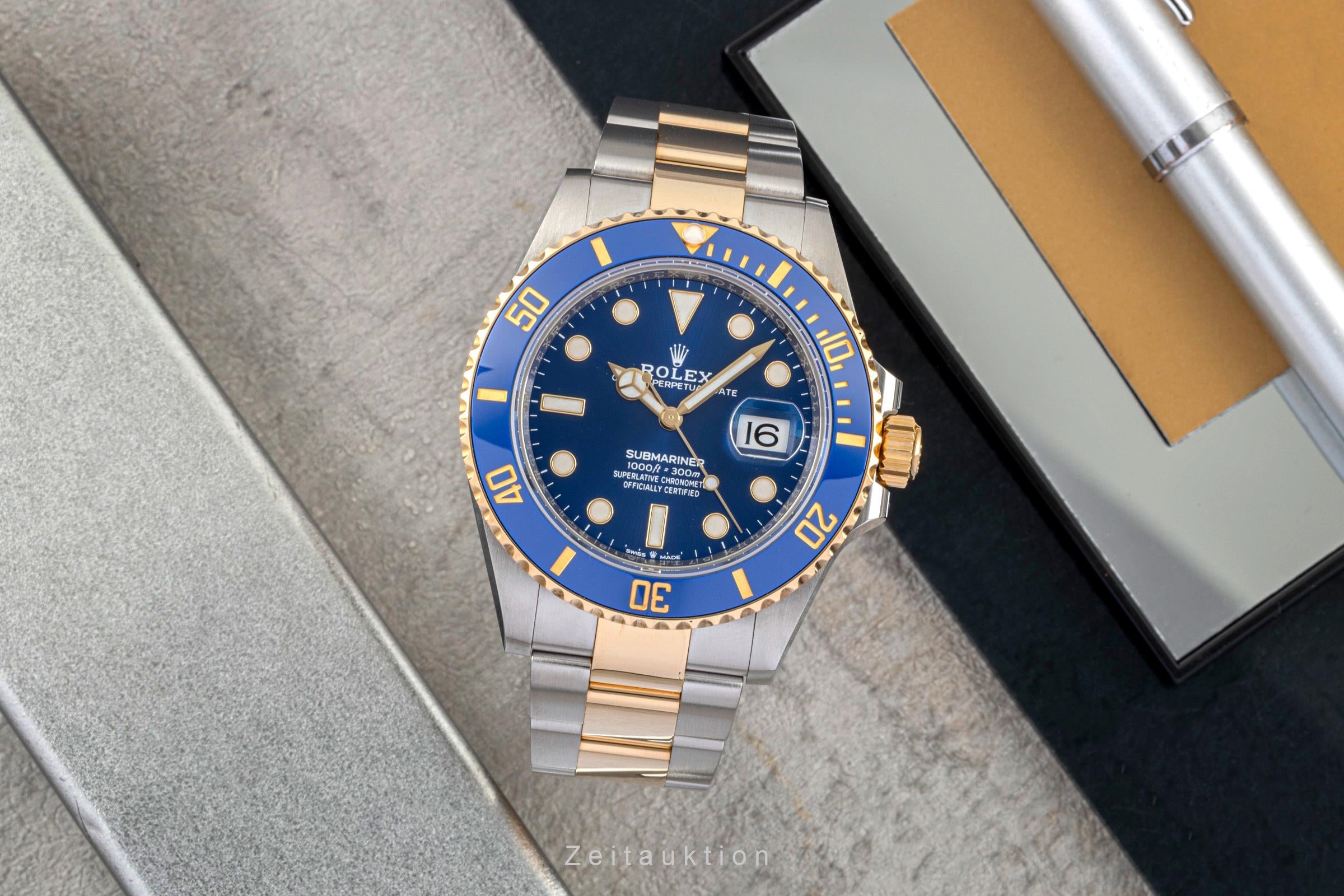 Rolex Submariner acciaio / oro automatismo orologio da uomo 126613LB  [2604934]
