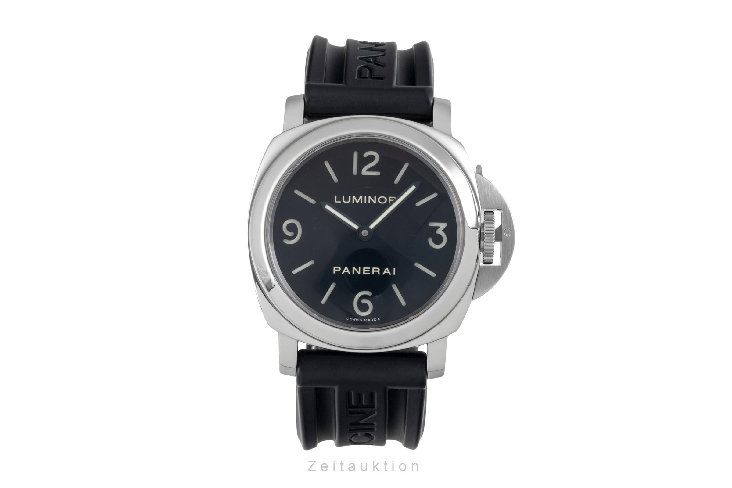 Panerai Luminor  steel manual winding men's watch PAM00112 LP: 5700EUR  [2604935]