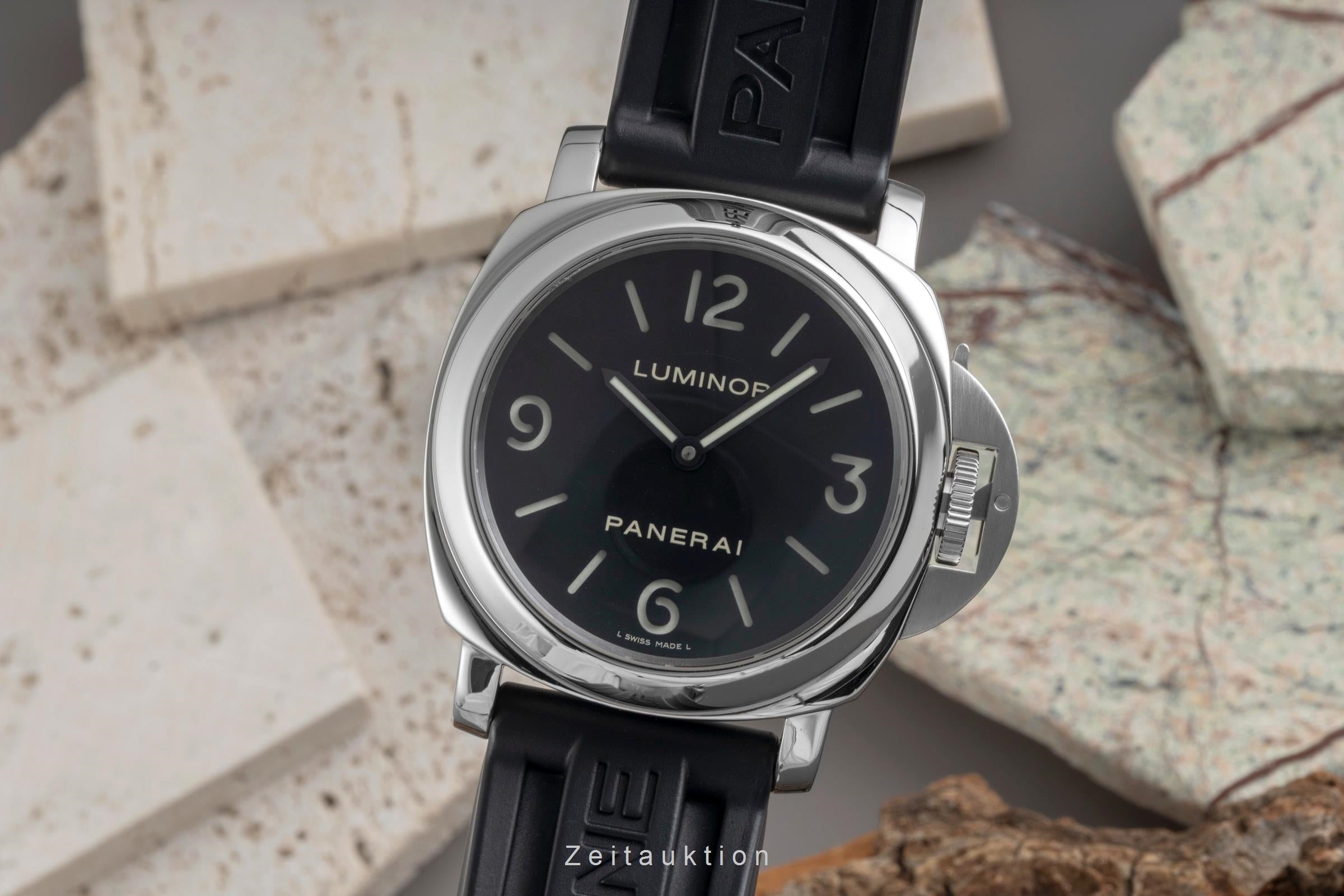 Panerai Luminor  steel manual winding men's watch PAM00112 LP: 5700EUR  [2604935]