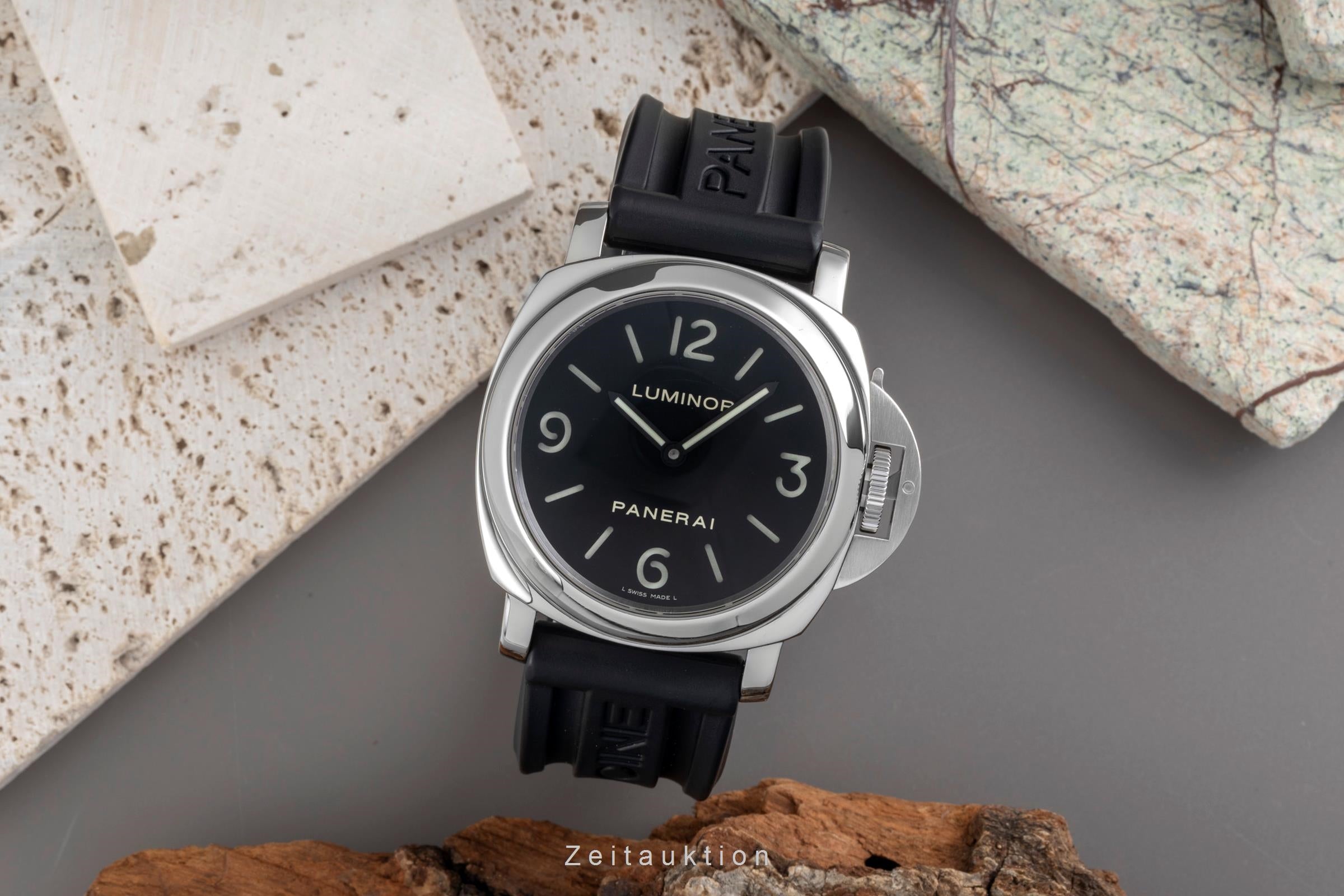 Panerai Luminor  steel manual winding men's watch PAM00112 LP: 5700EUR  [2604935]
