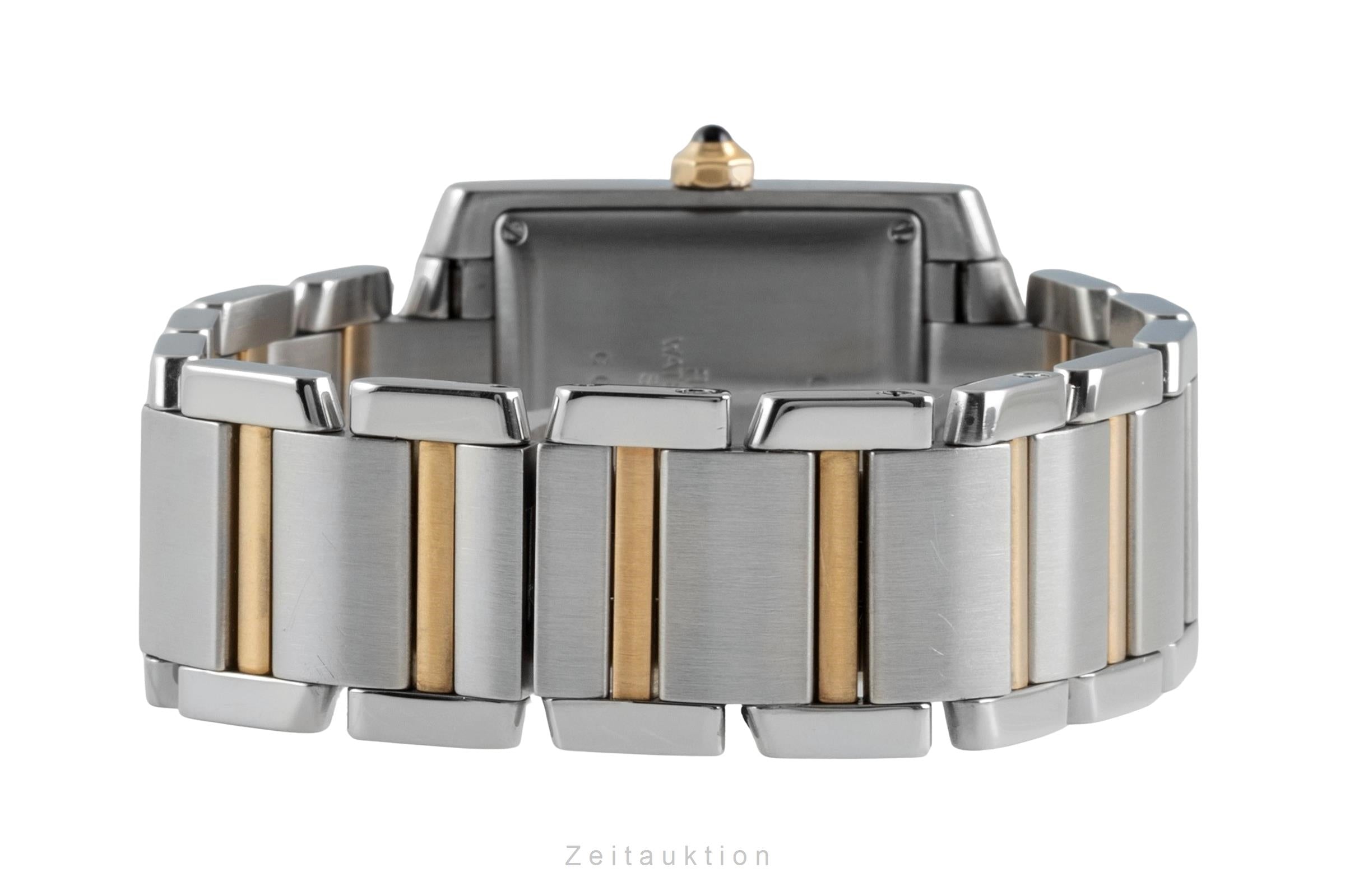 Cartier Tank Francaise acero / oro automático reloj para caballeros W51005Q4  [2604936]