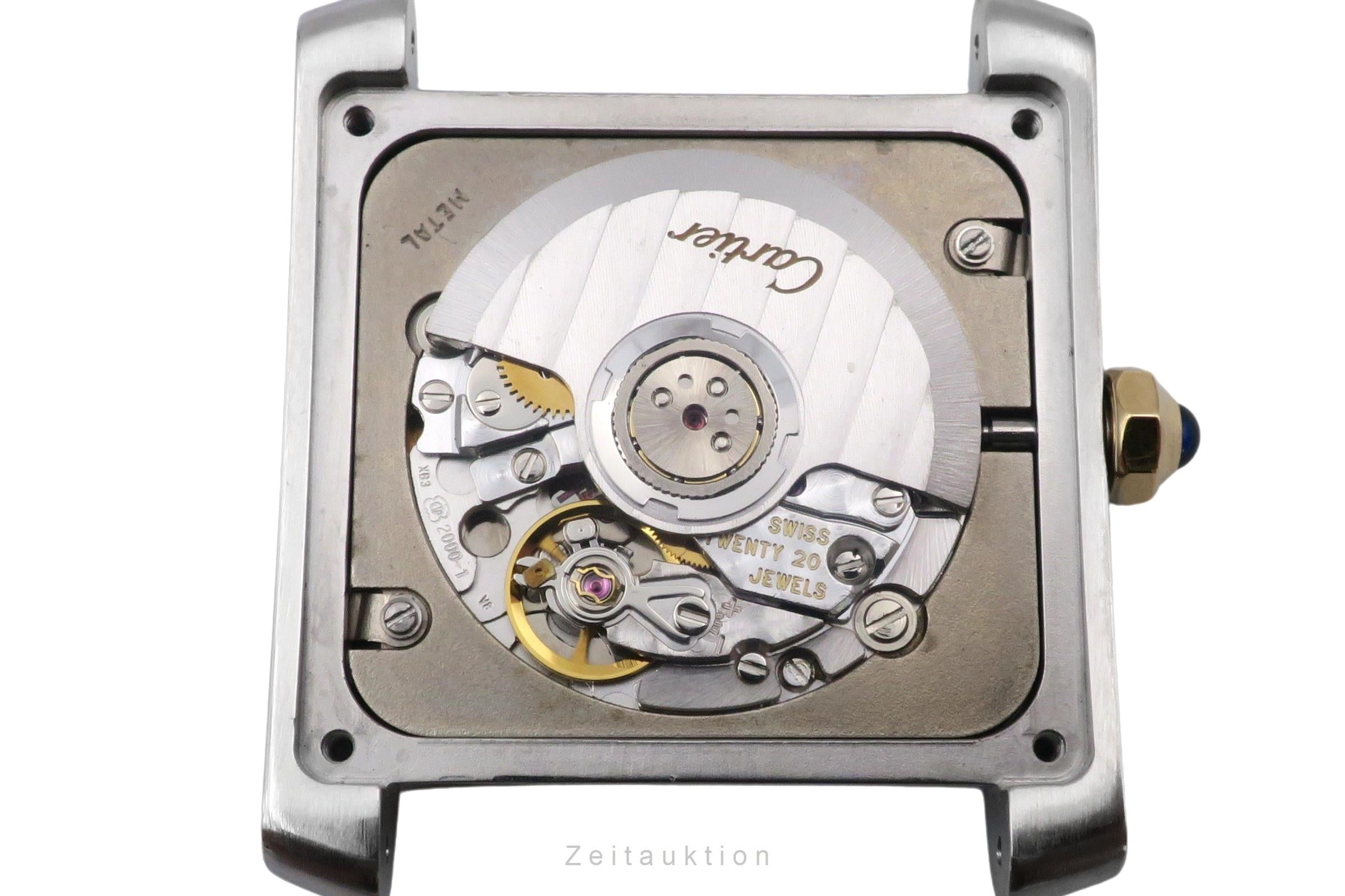 Cartier Tank Francaise acero / oro automático reloj para caballeros W51005Q4  [2604936]