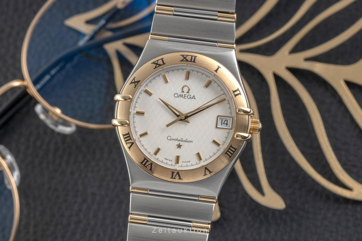 Omega Constellation acero / oro cuarzo reloj para caballeros 1312.30.00  [2604937]