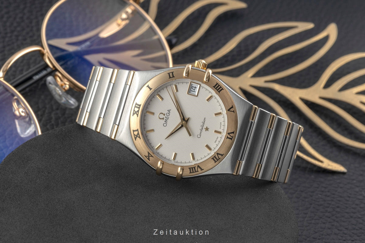 Omega Constellation acero / oro cuarzo reloj para caballeros 1312.30.00  [2604937]