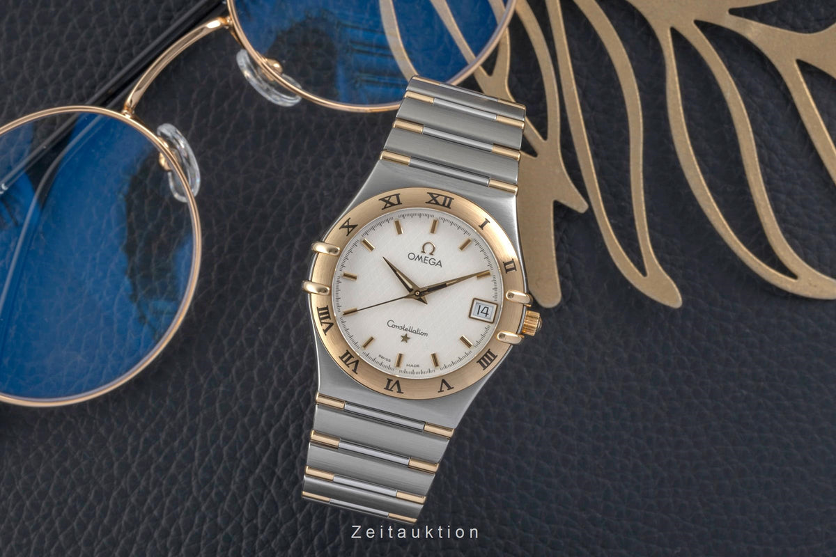 Omega Constellation acero / oro cuarzo reloj para caballeros 1312.30.00  [2604937]