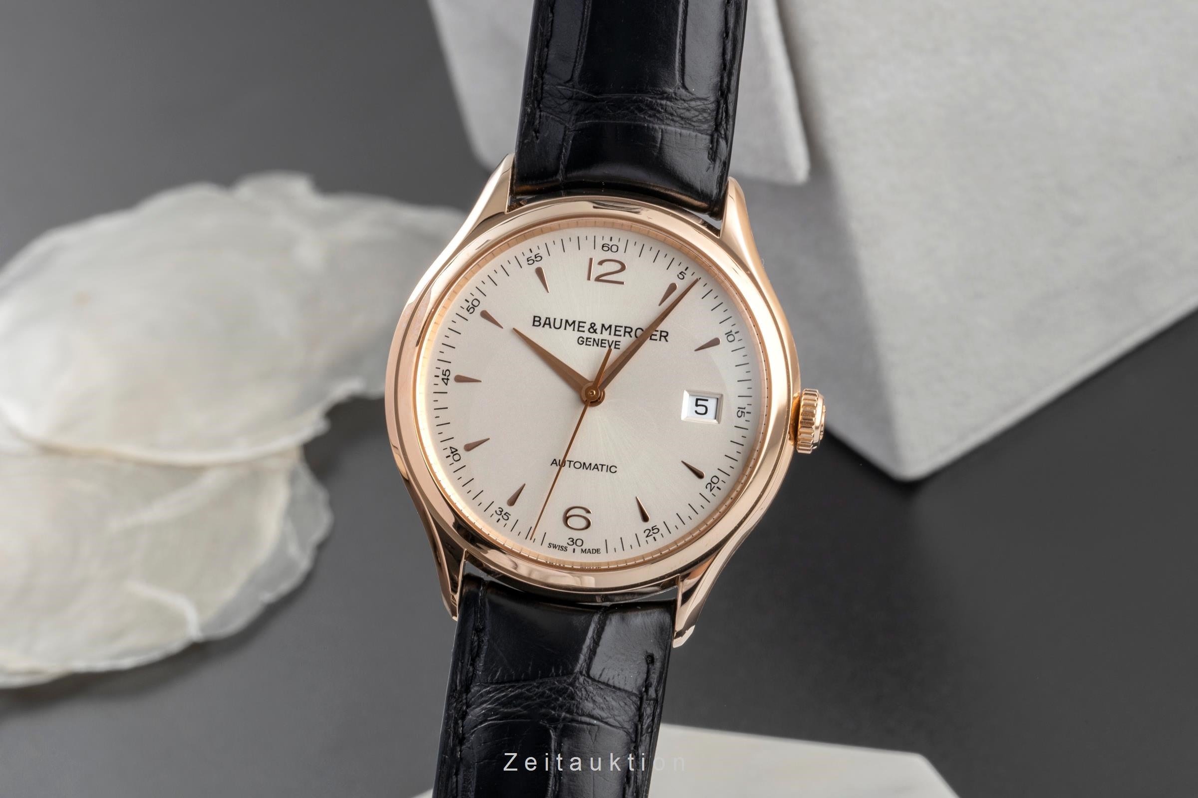 Baume & Mercier Clifton oro rosado de 18 quilates automático reloj para caballeros M0A10058  65719 LP: 6100EUR  [2604938]