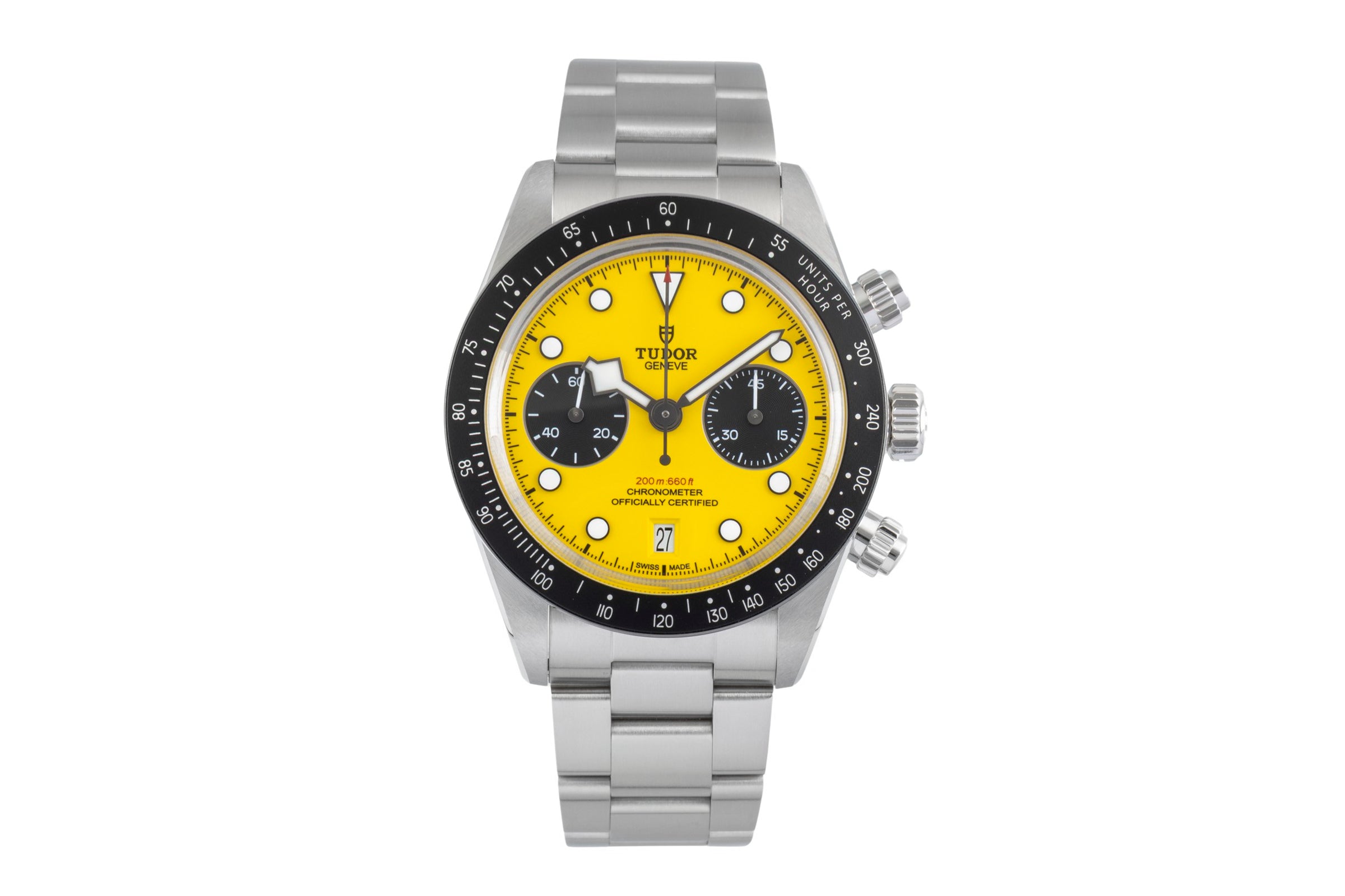 Tudor Black Bay chronographe acier automatique montre pour hommes 79310N-0001  [2604941]