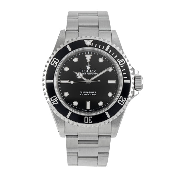 Rolex Submariner acero automático reloj para caballeros 14060  [2604943]