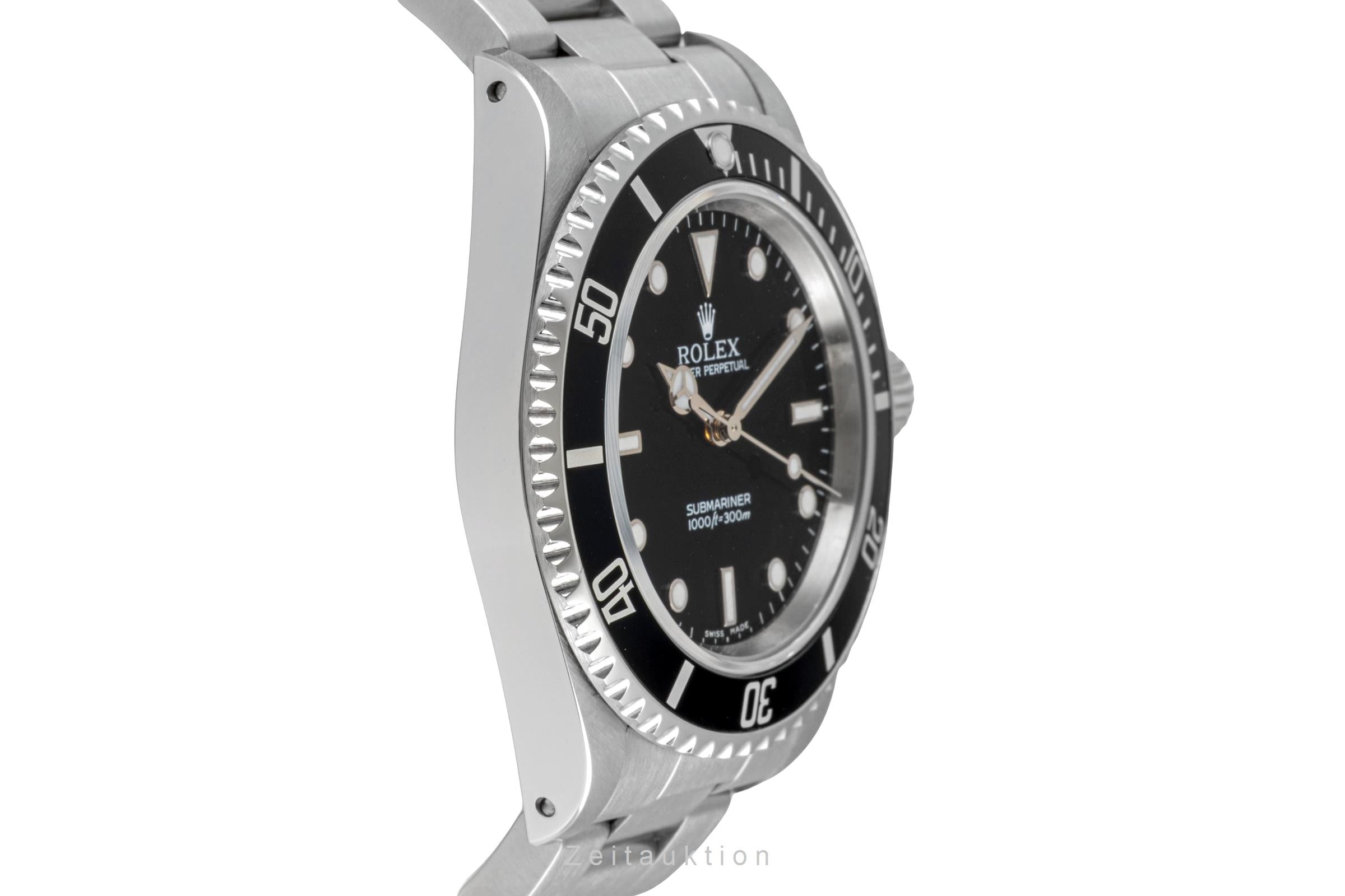 Rolex Submariner acero automático reloj para caballeros 14060  [2604943]