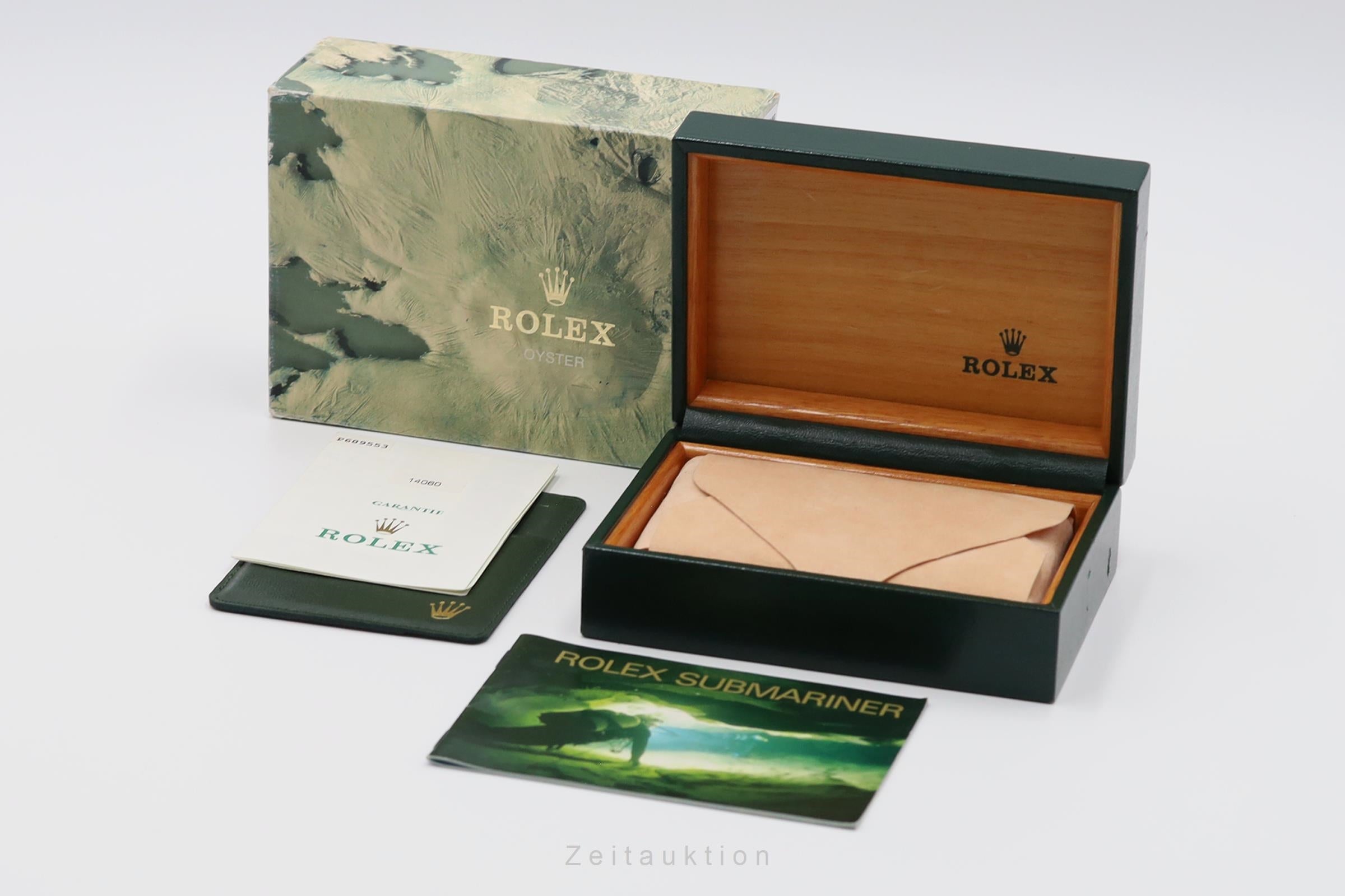 Rolex Submariner acero automático reloj para caballeros 14060  [2604943]